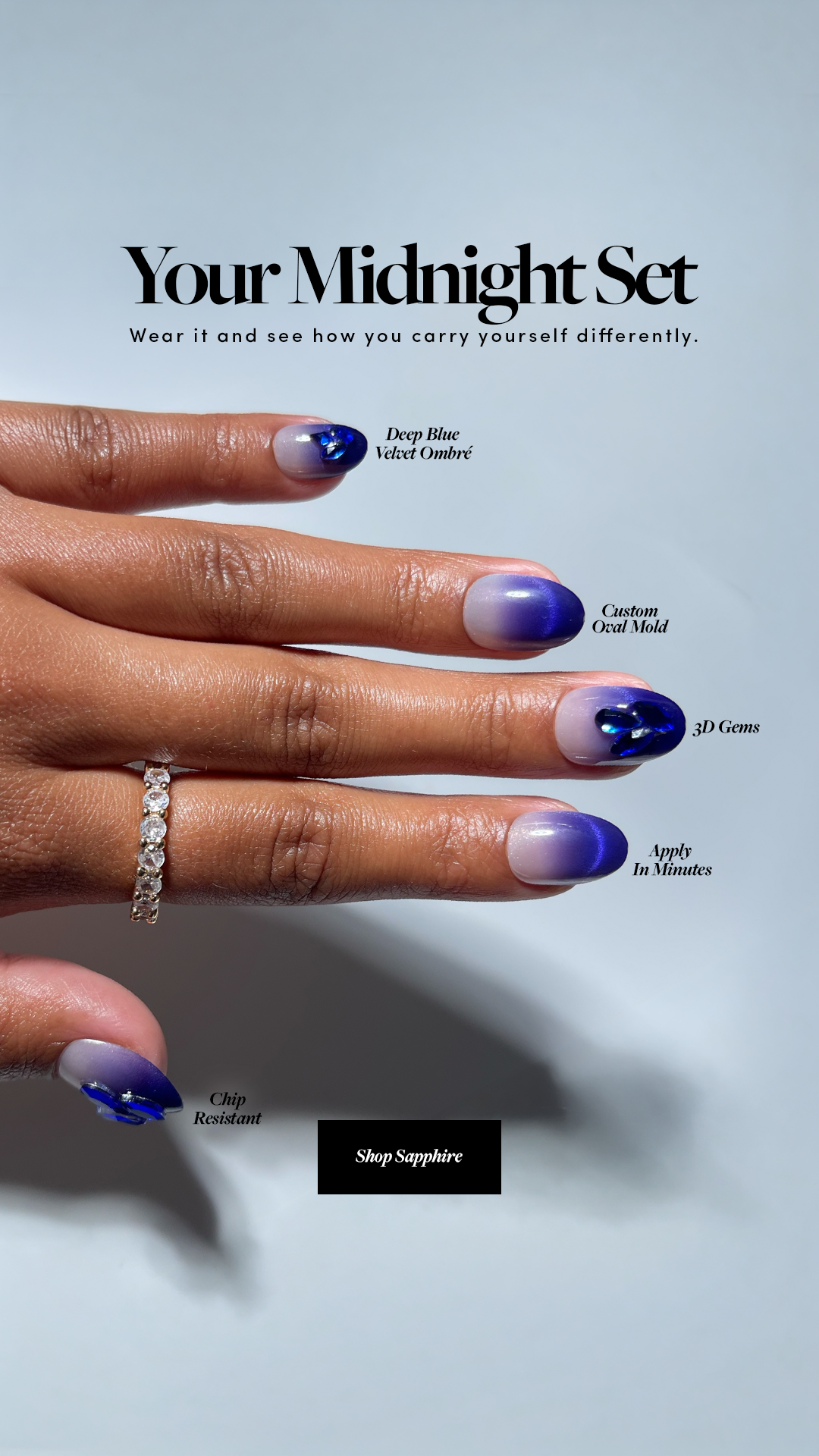 Glamnetic Facebook ad