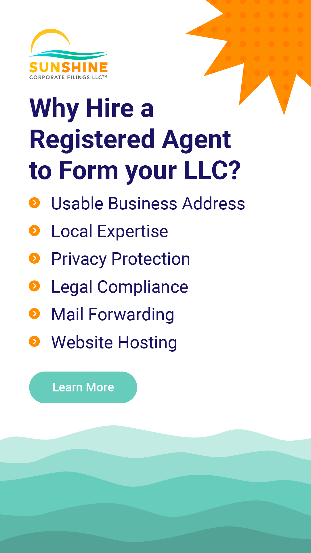 Sunshine Corporate Filings LLC Facebook ad from May 25, 2026
