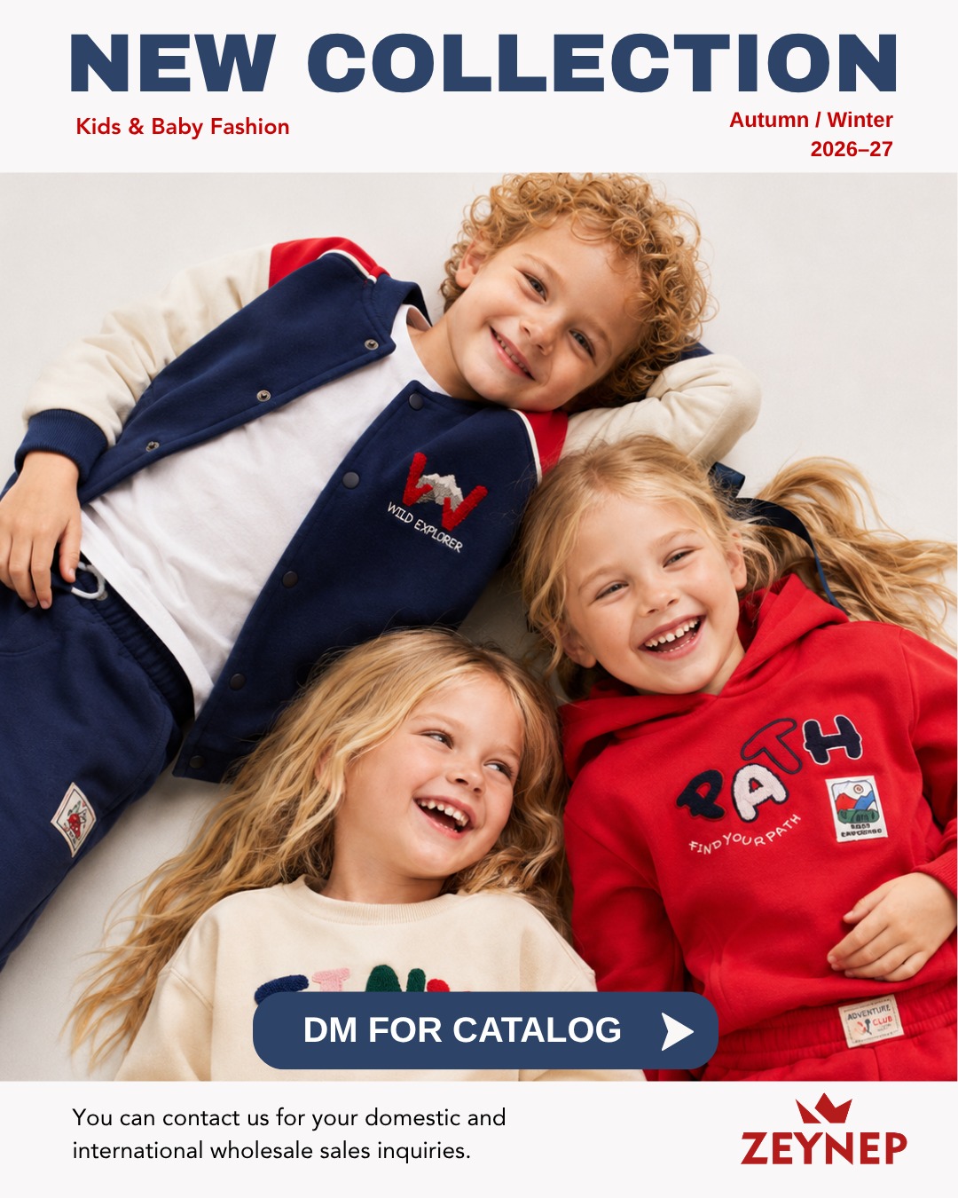 zeyneptextile.wholesale Facebook ad: Refresh your store with our New Autumn/Winter 2026-27…