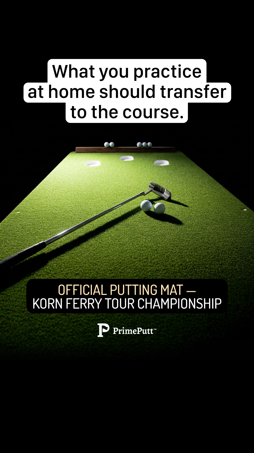 PrimePutt Golf Facebook ad