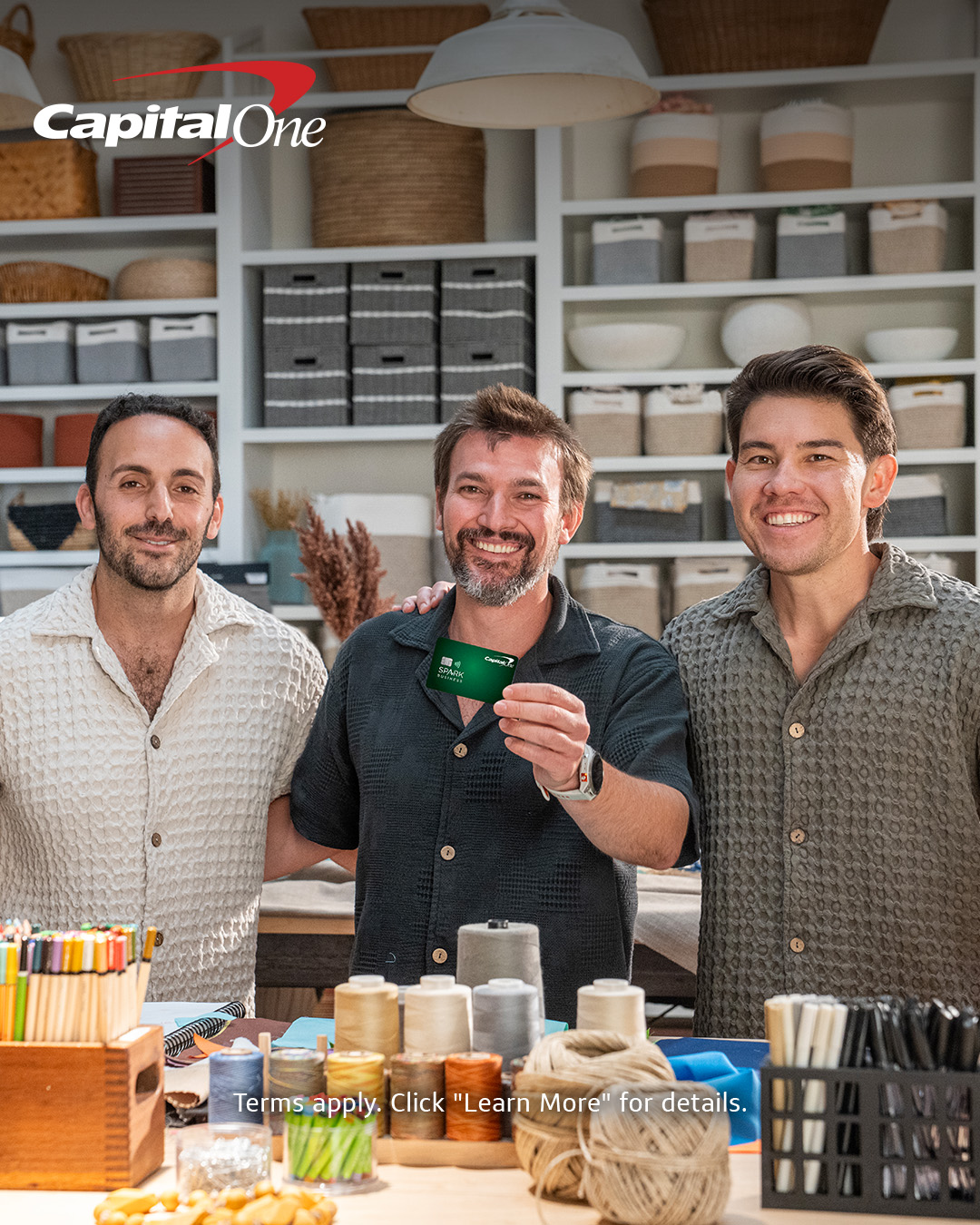Capital One Business Facebook ad
