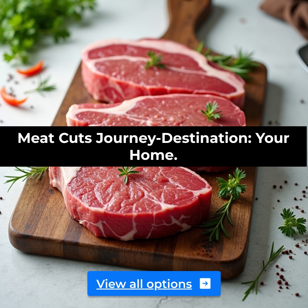 QuickSearches Waypoint Facebook ad: Home Meat Delivery + Quality Cuts!