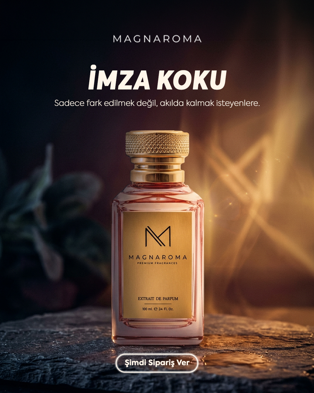 Magnaroma Parfüm Facebook ad: İMZA KOKU