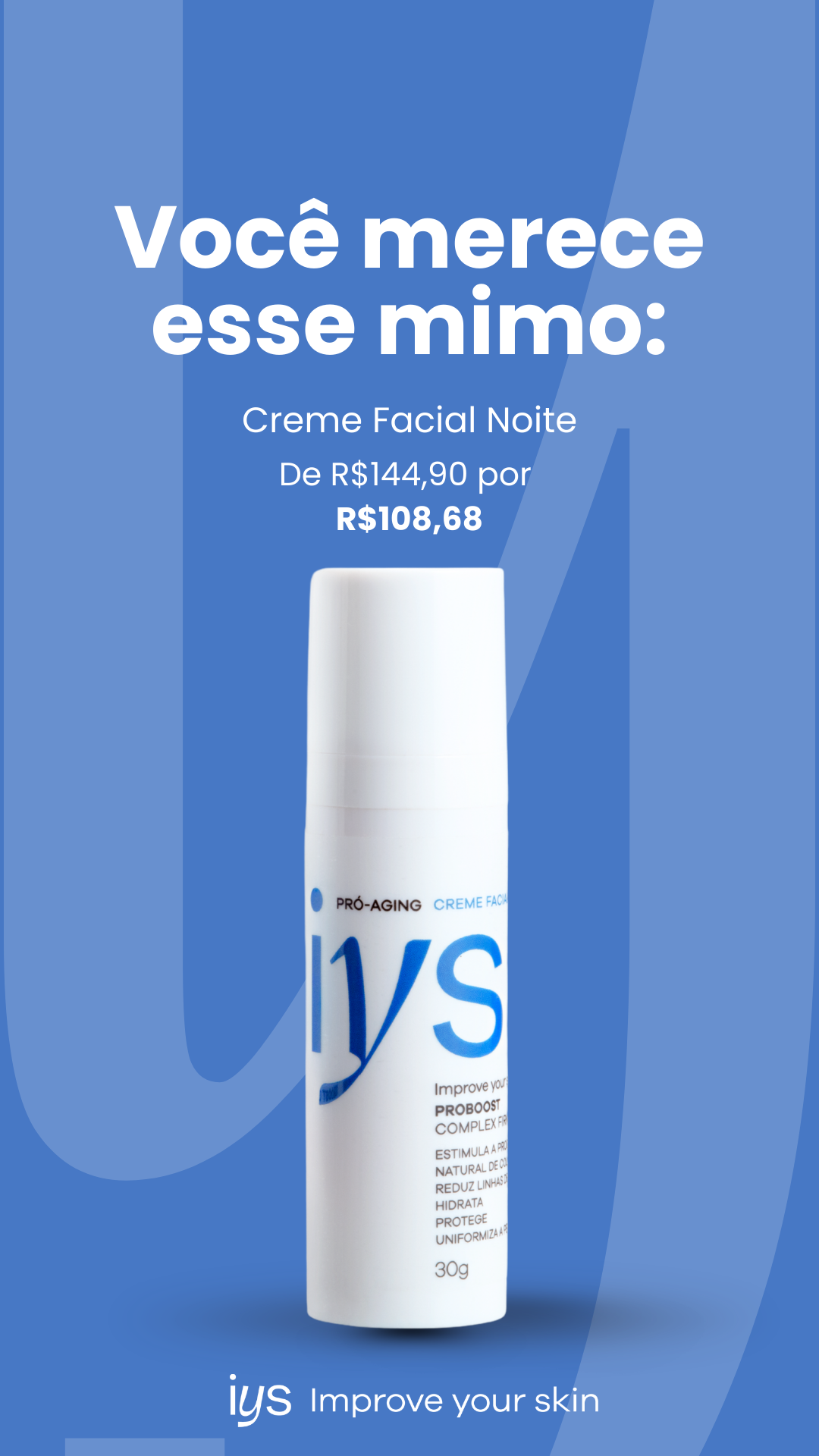 IYS Cosmetics Facebook ad