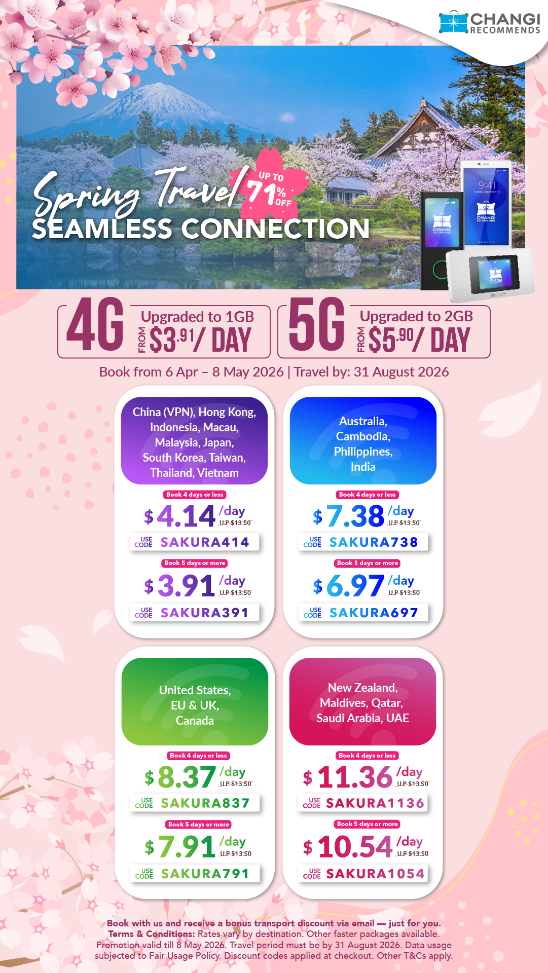 Changi Recommends Facebook ad