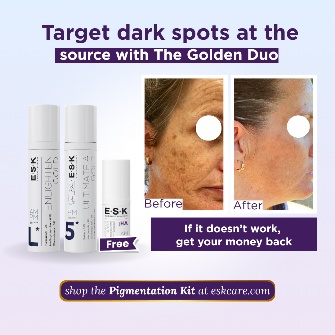 ESK  Evidence Skincare Facebook ad