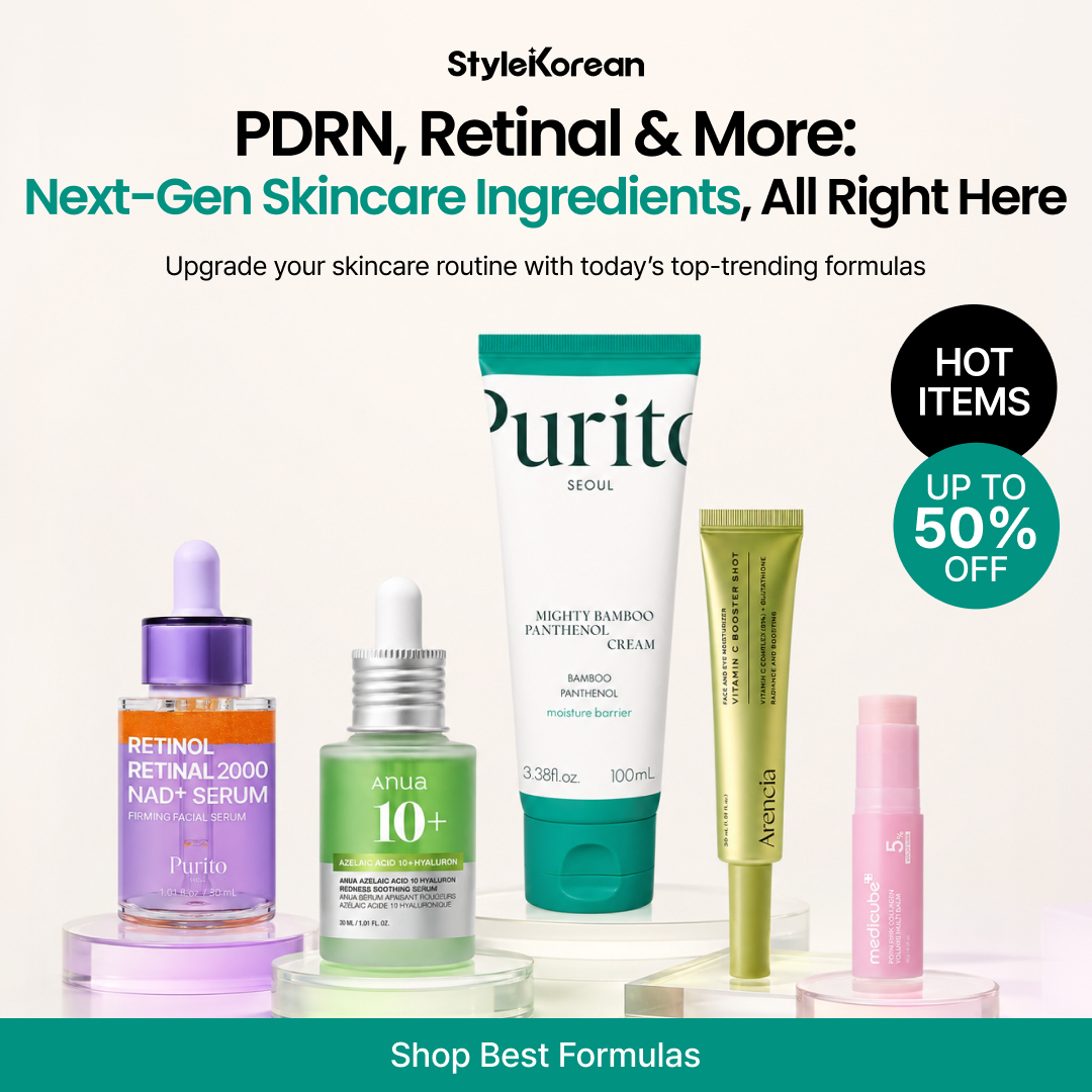 StyleKorean Facebook ad: Upgrade Your Routine with Top Formulas