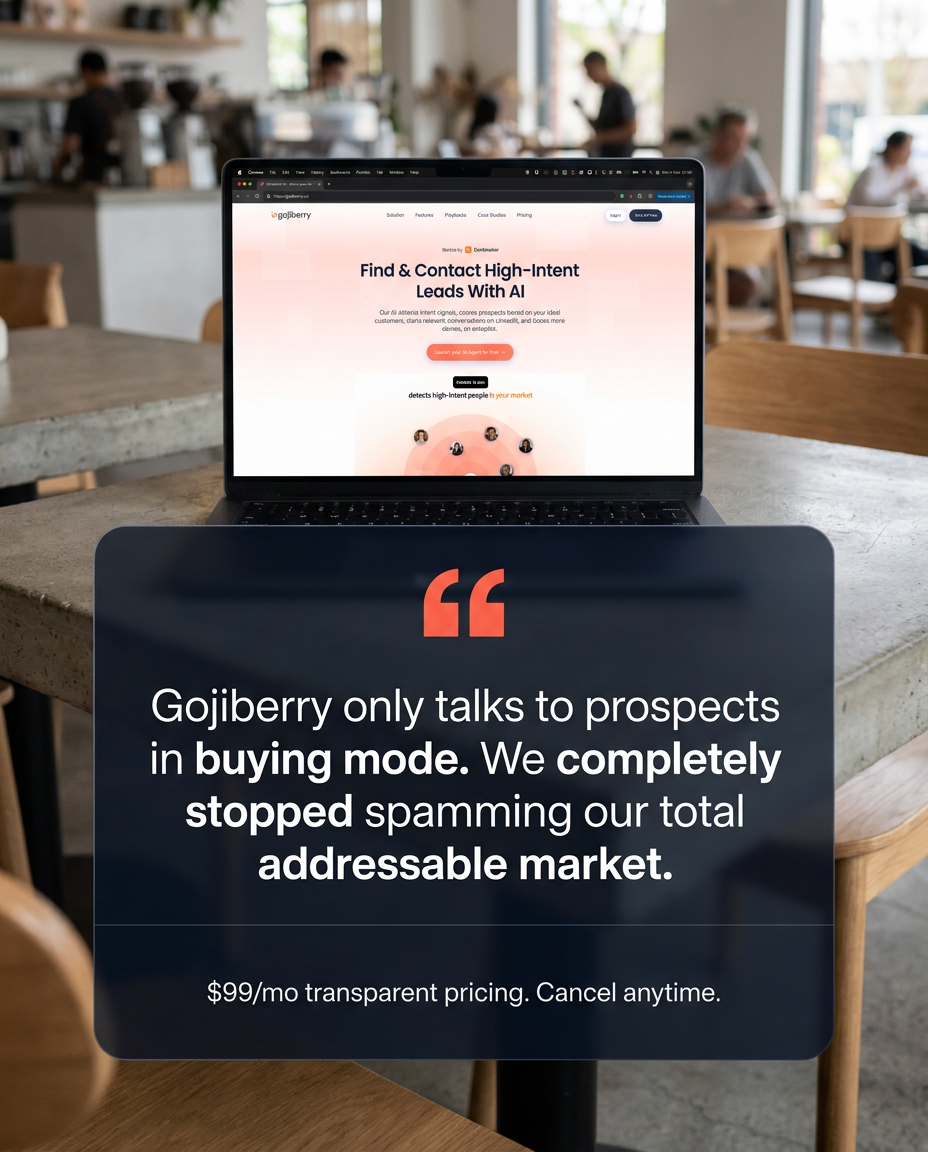 Gojiberry AI Facebook ad