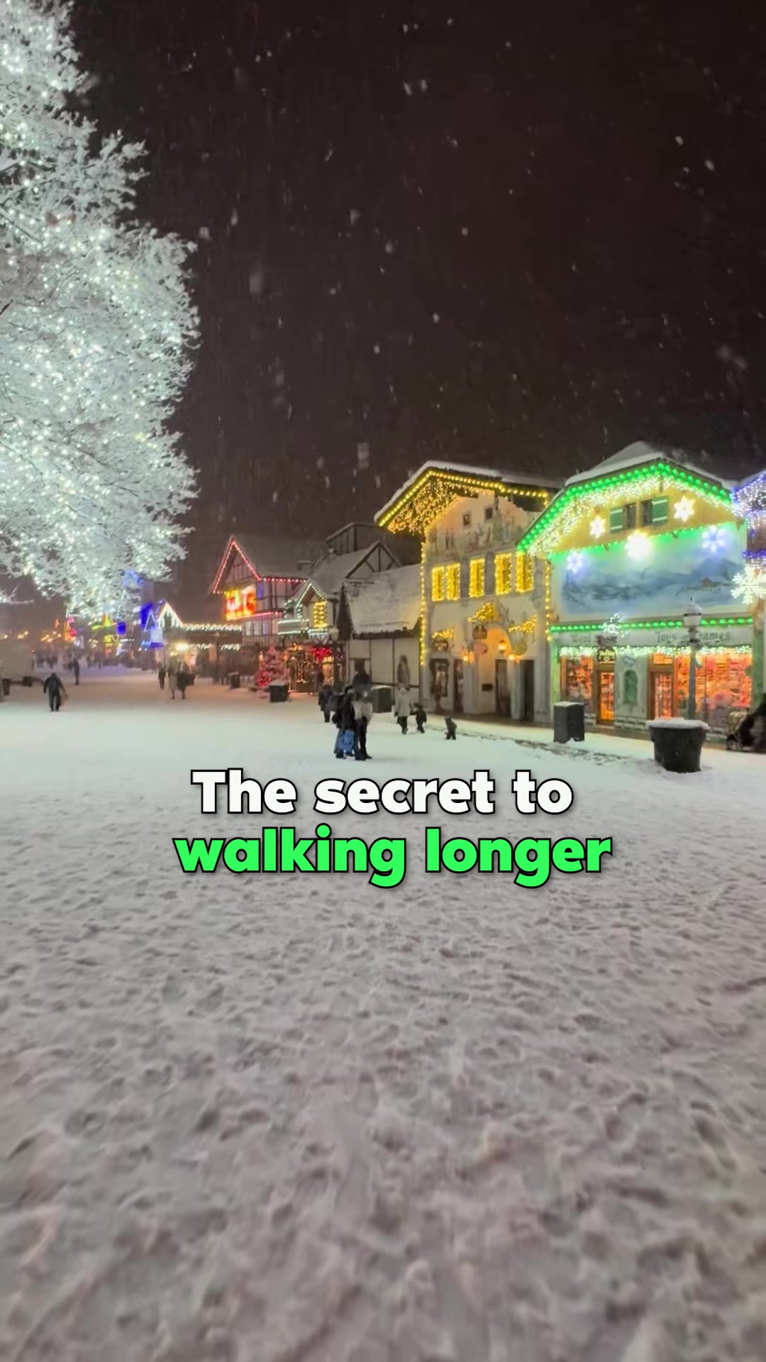 Peak Footwear Facebook ad: Walk Longer This Winter