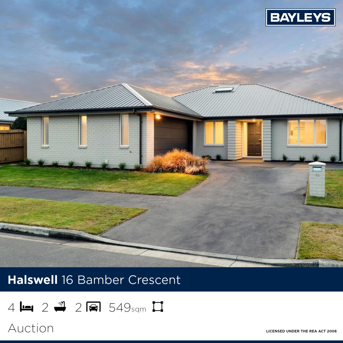 Bayleys Canterbury Facebook ad from Jul 5, 2026