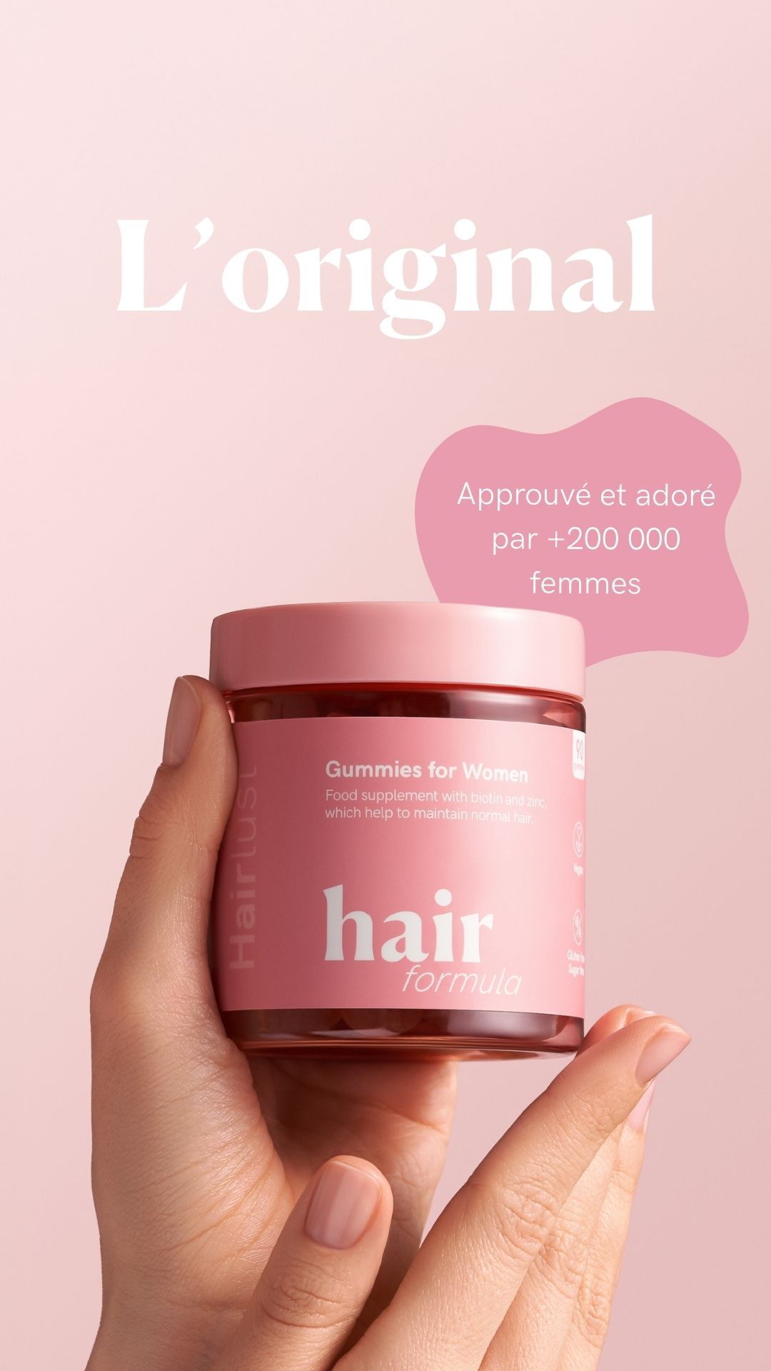 Hairlust Facebook ad