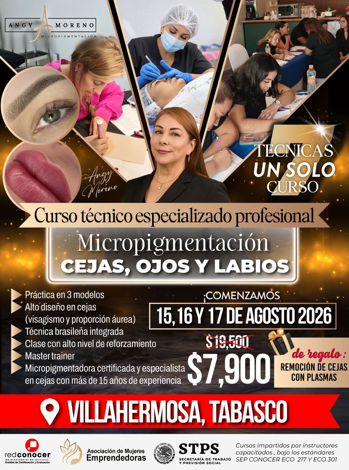 Angy Moreno Micropigmentación Veracruz Facebook ad: VILLAHERMOSA TABASCO!