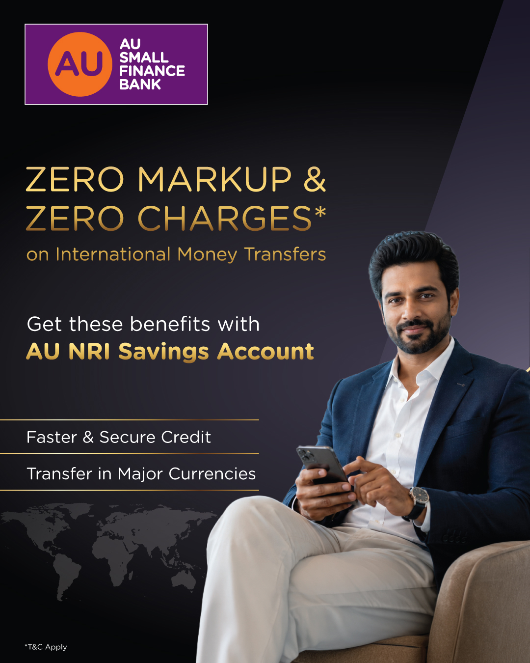 AU Small Finance Bank Facebook ad