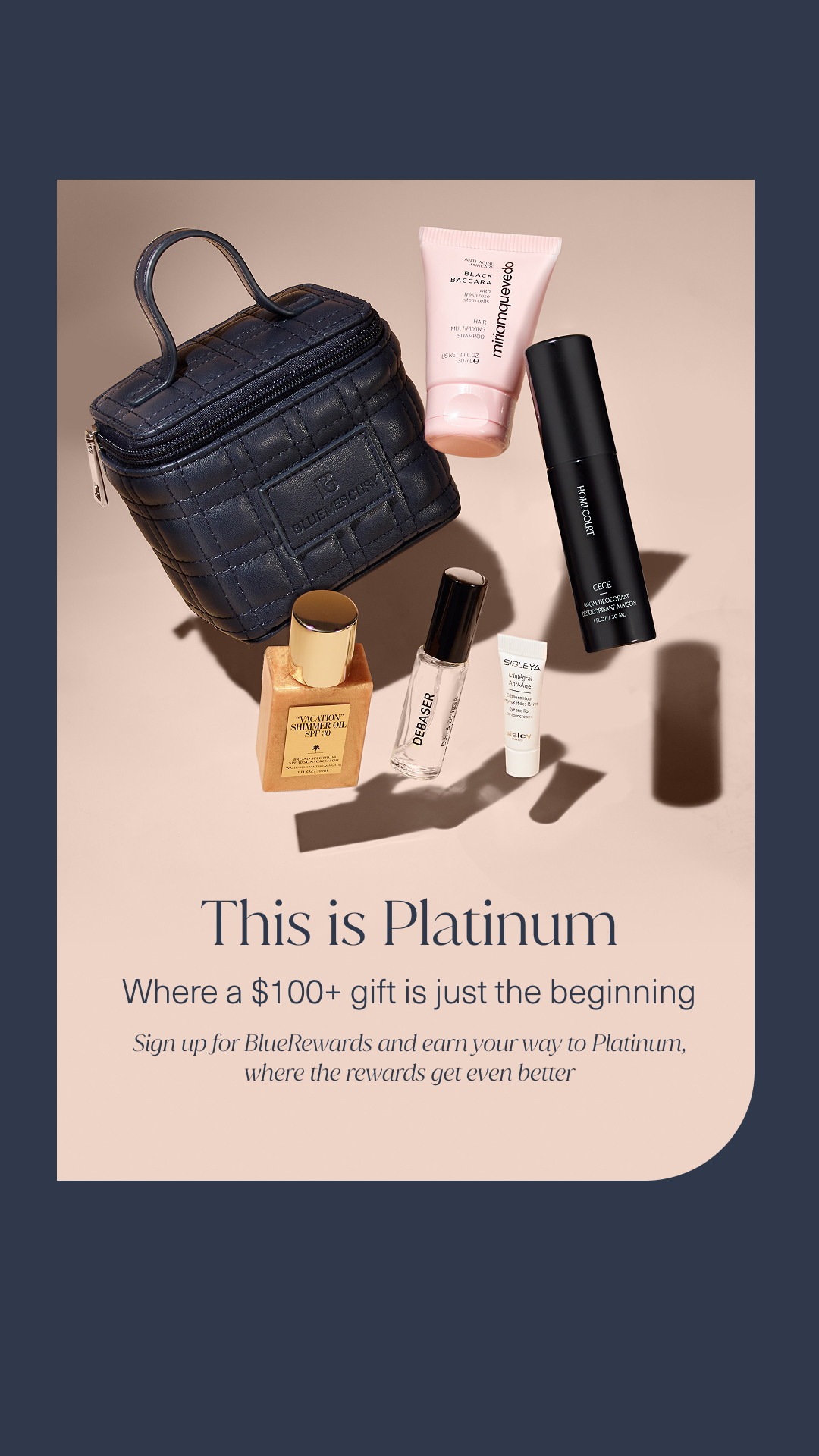 Bluemercury Facebook ad