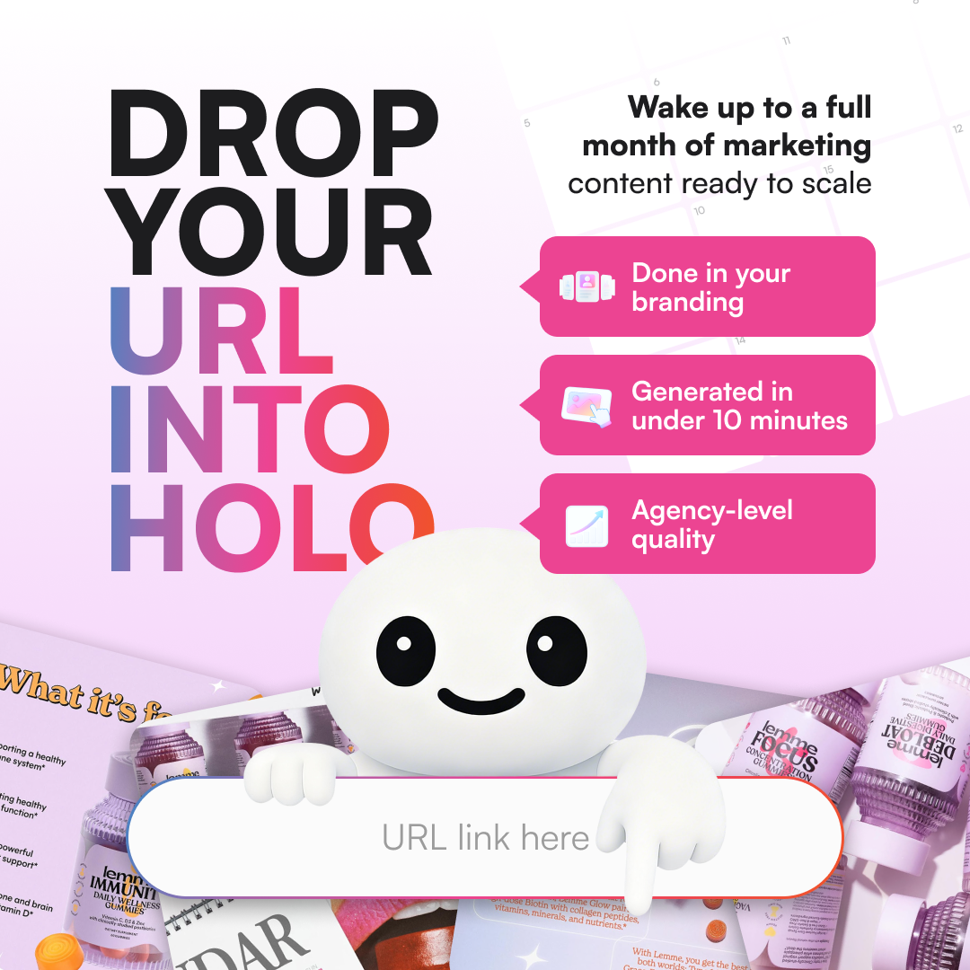 Holo Facebook ad