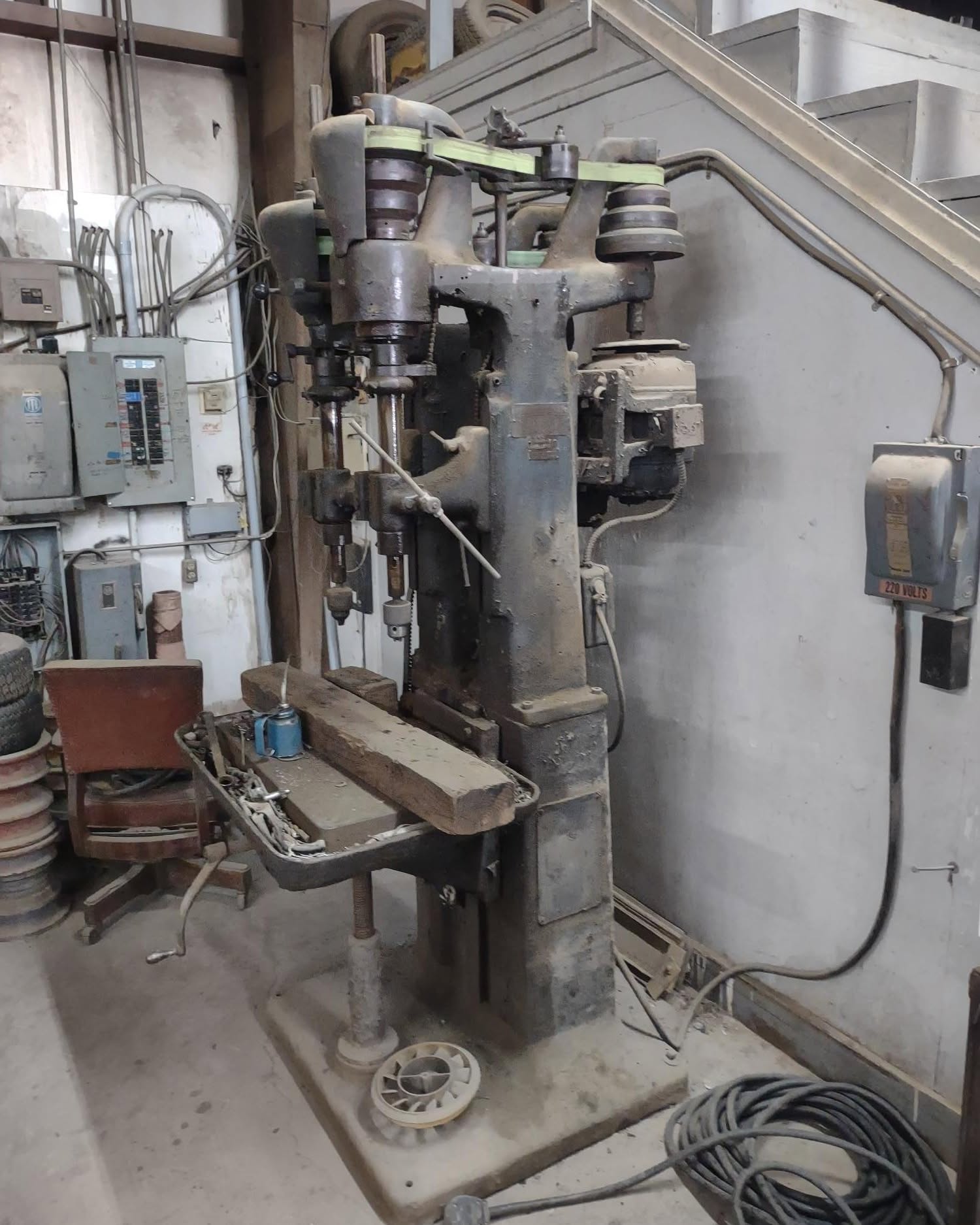 Wendell Cain Facebook ad: The Chas. A. Strelinger Co Drill Press to be sold at…