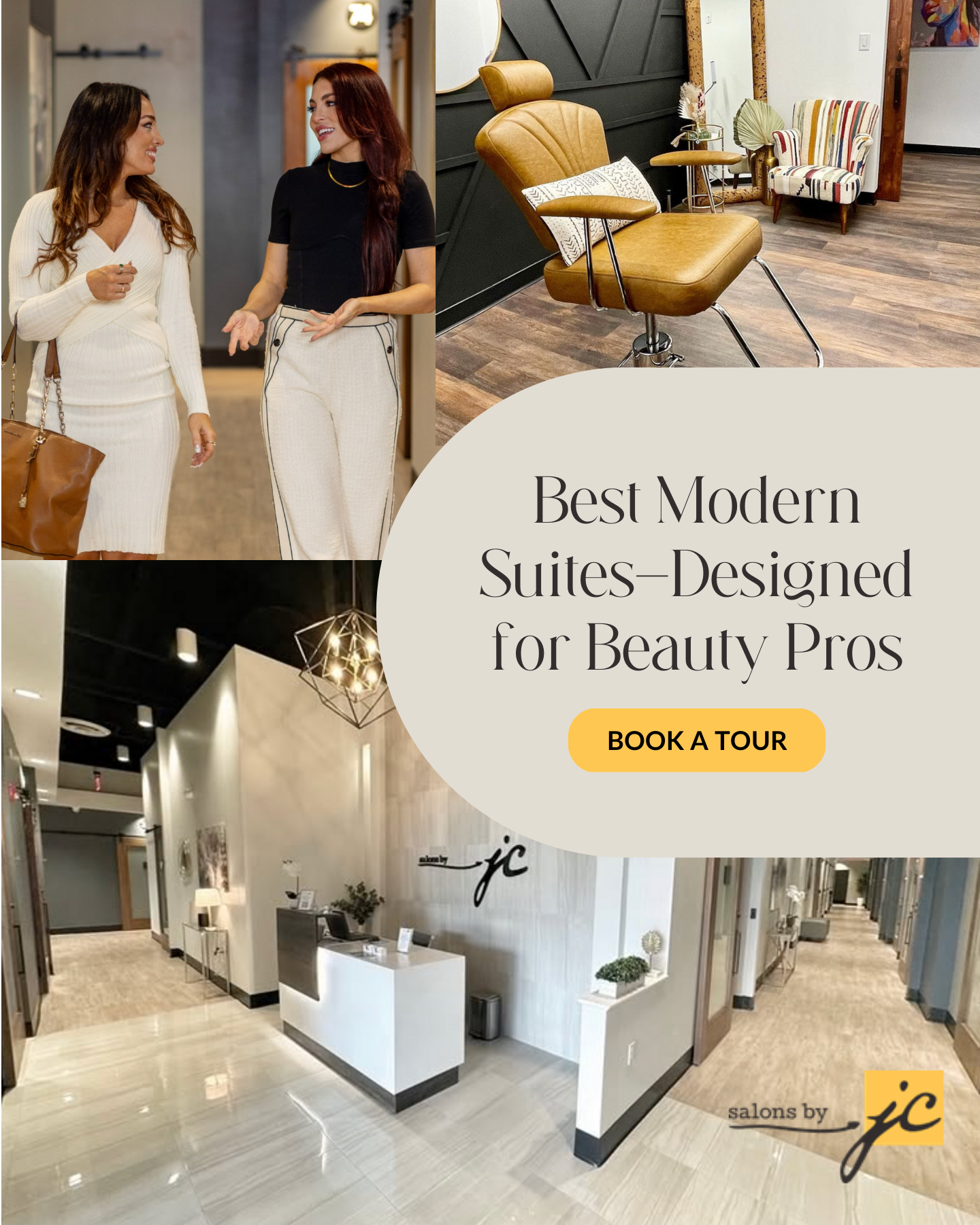 Salons by JC West University Facebook ad: Limited Suite Availability-Tour Now