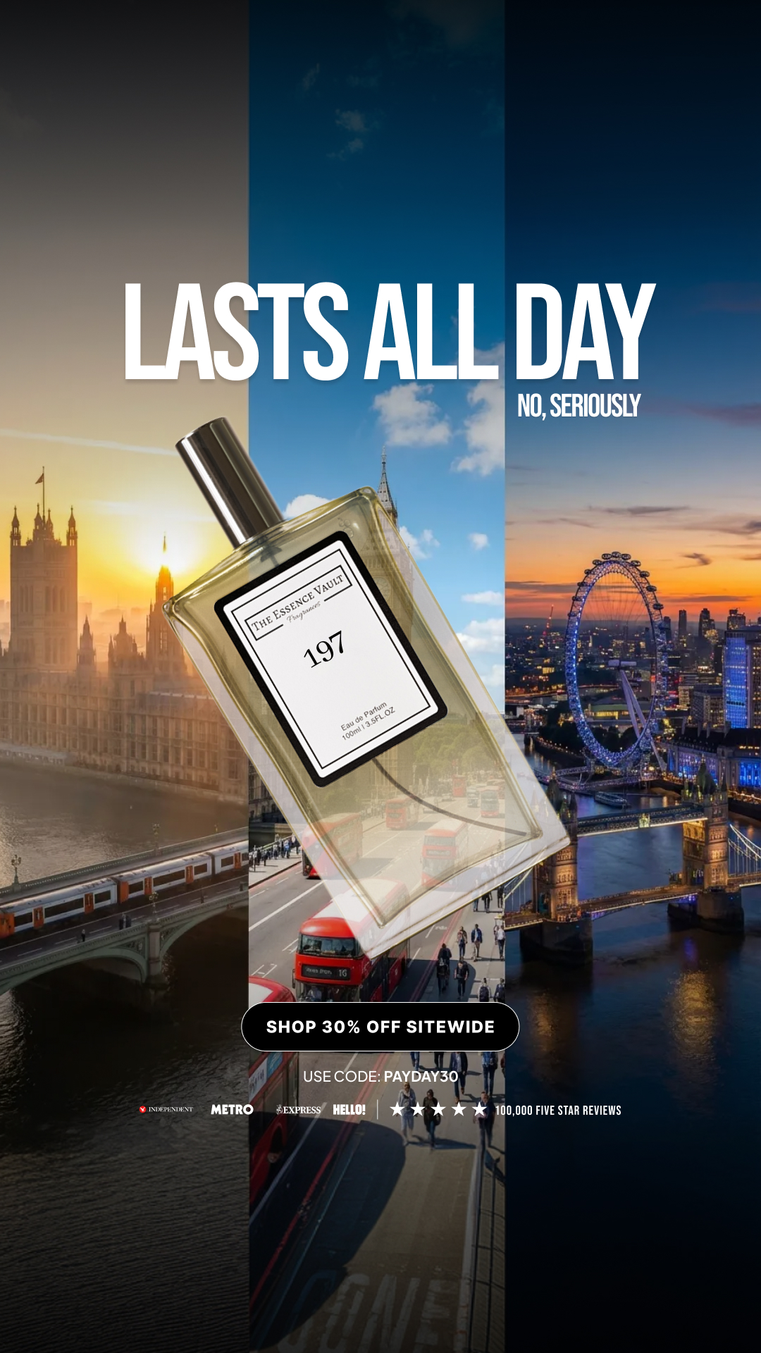 The Essence Vault Facebook ad