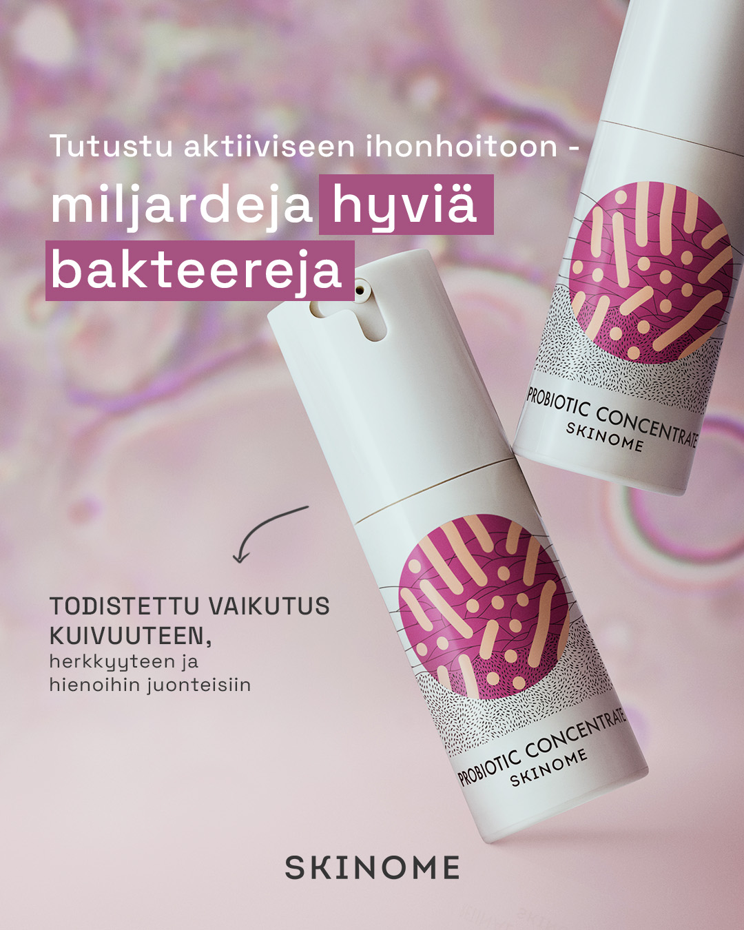 Skinome Facebook ad