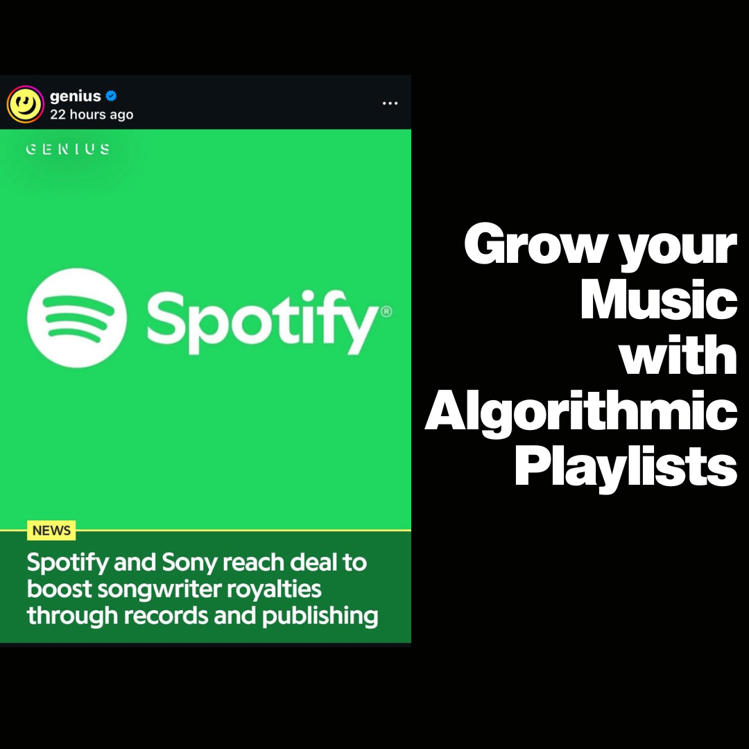 Playlist Booker Facebook ad