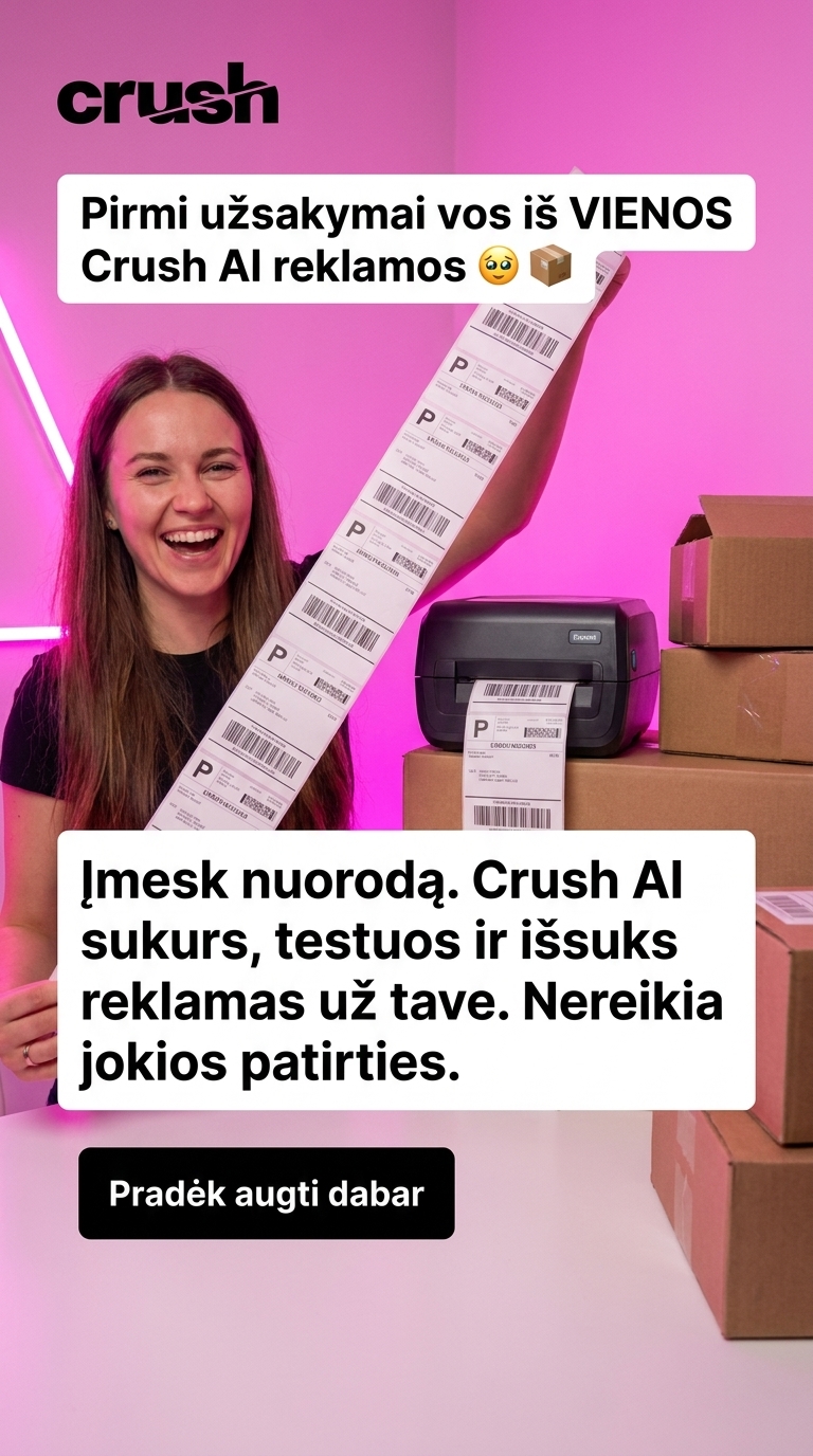 trycrush.ai Facebook ad