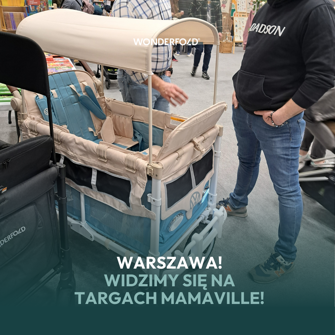 Wonderfold Polska Facebook ad: Już 15 marca będziemy na Targach Mamaville w…