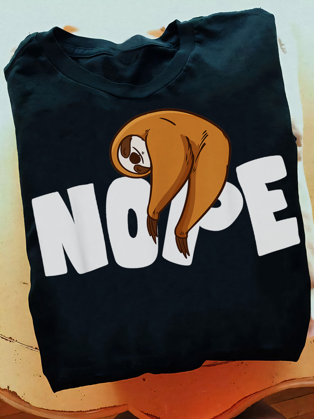 Lazy Vibe Sloth Facebook ad