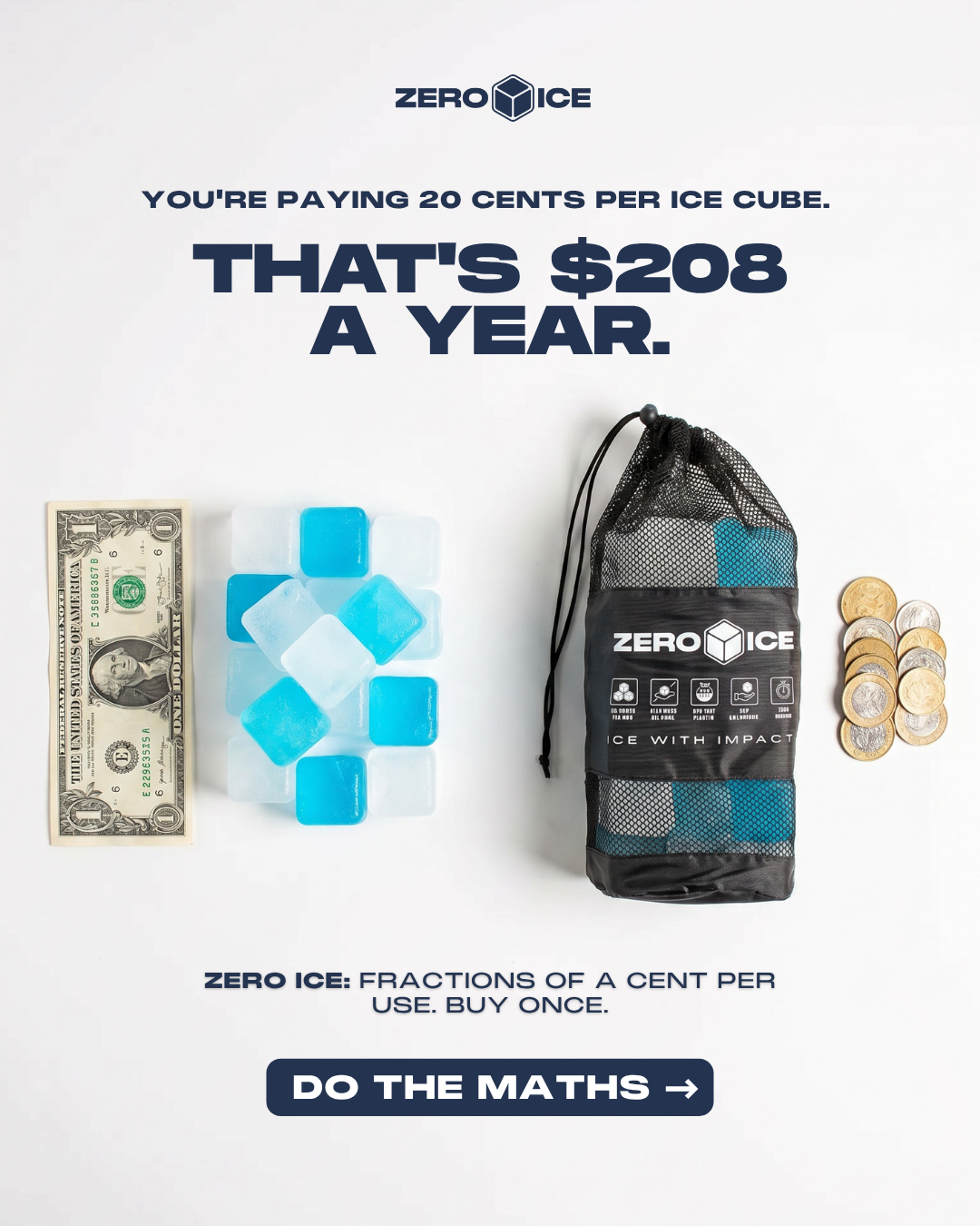ZERO ICE Facebook ad