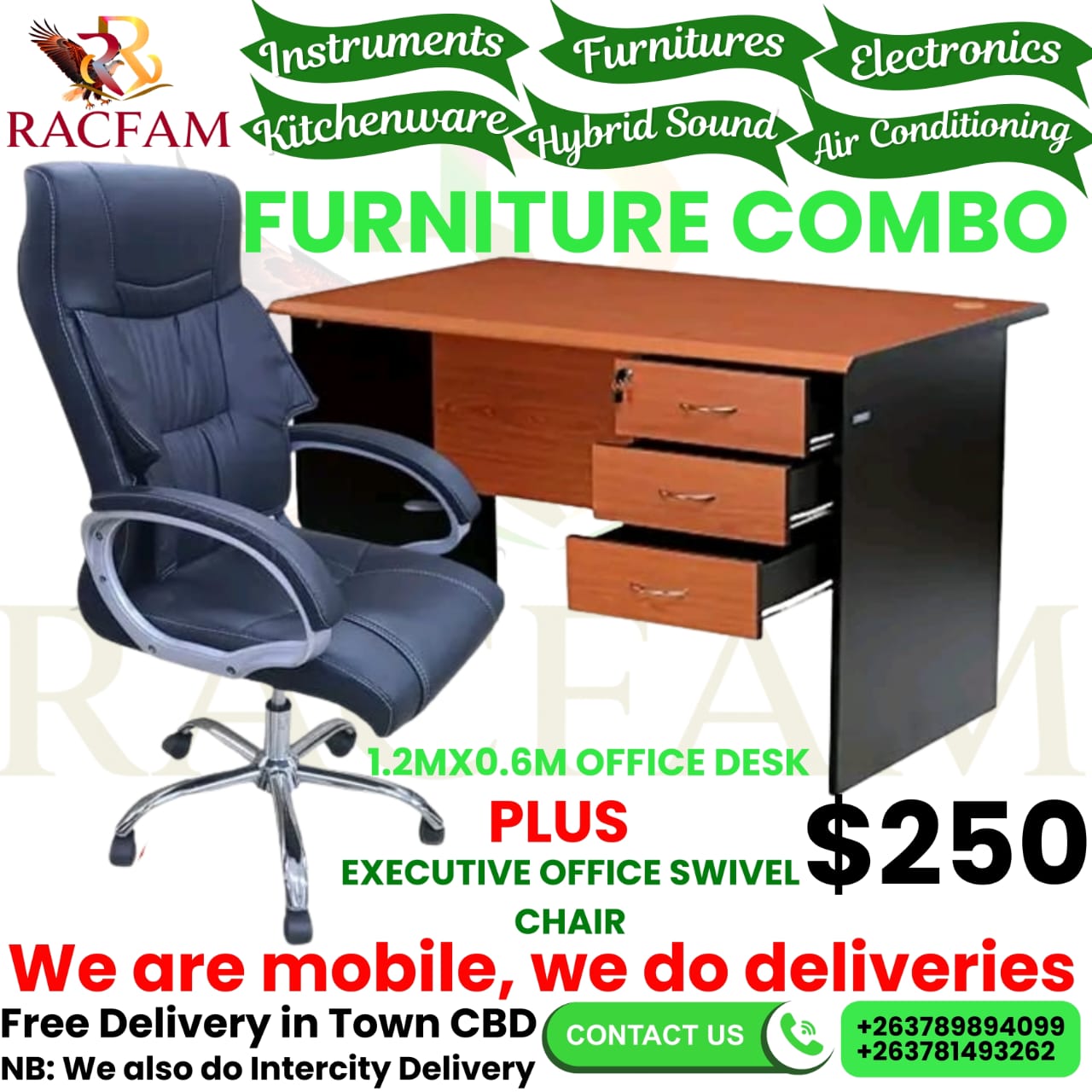 ZIM ALL OFFICE FURNITURE Facebook ad