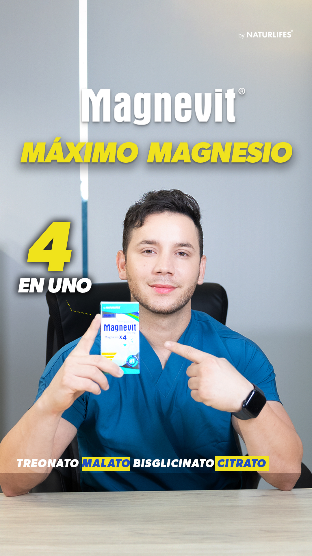 Magnesio para la vida Facebook ad