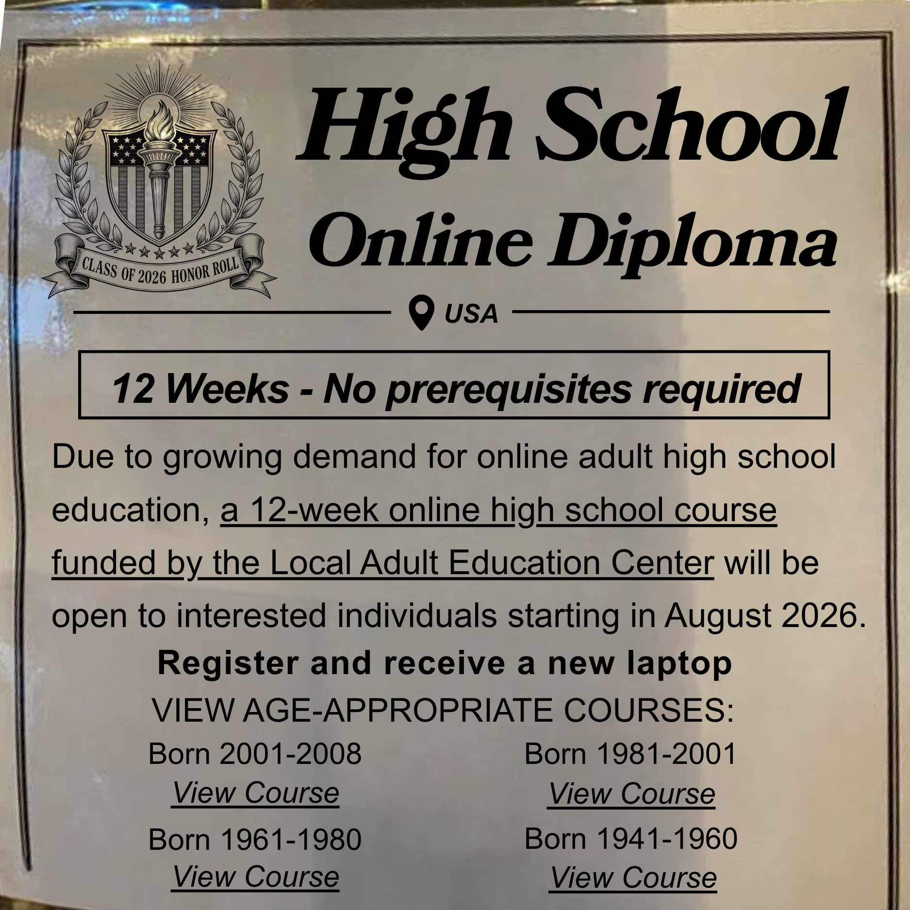 Educational Services 008 Facebook ad: How to apply