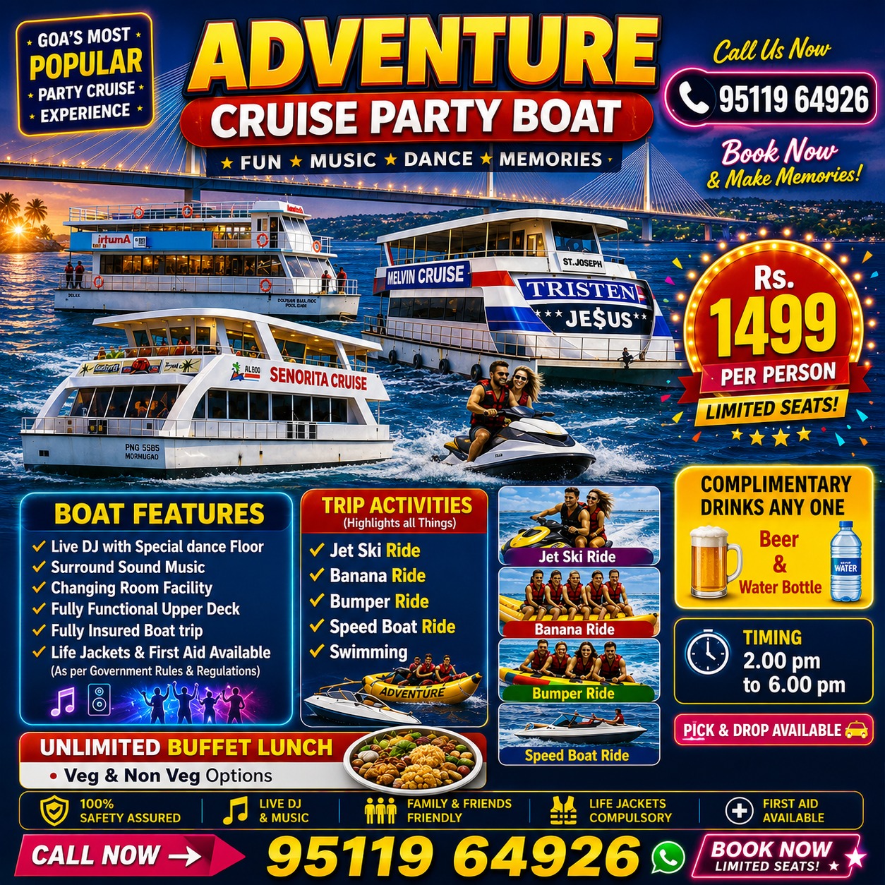 Goa Trip Advisor Facebook ad: Chat with us