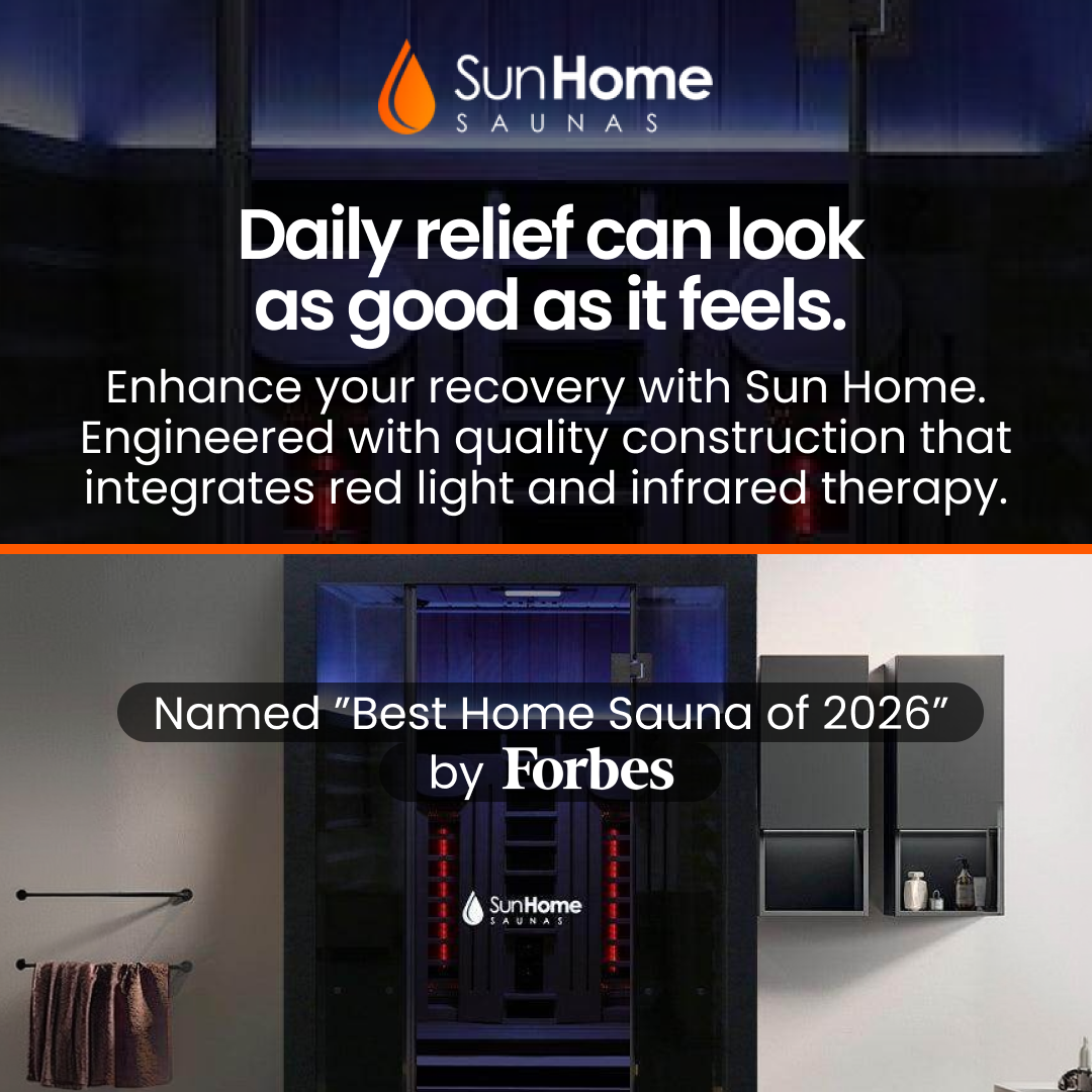 Sun Home Saunas Facebook ad
