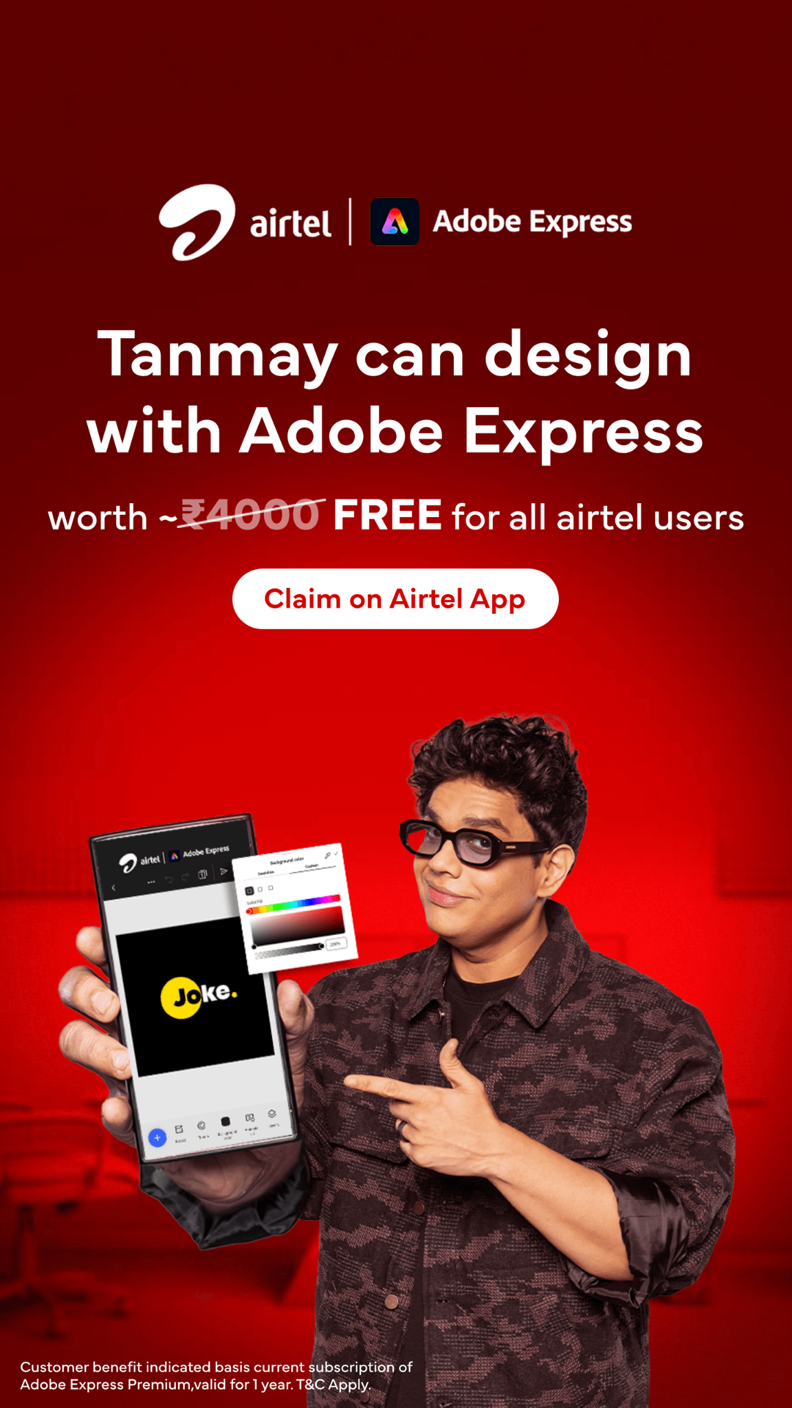 Airtel India Facebook ad