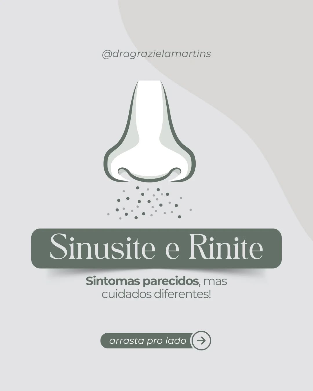 Dra Graziela Martins Facebook ad: Rinite ou sinusite?
