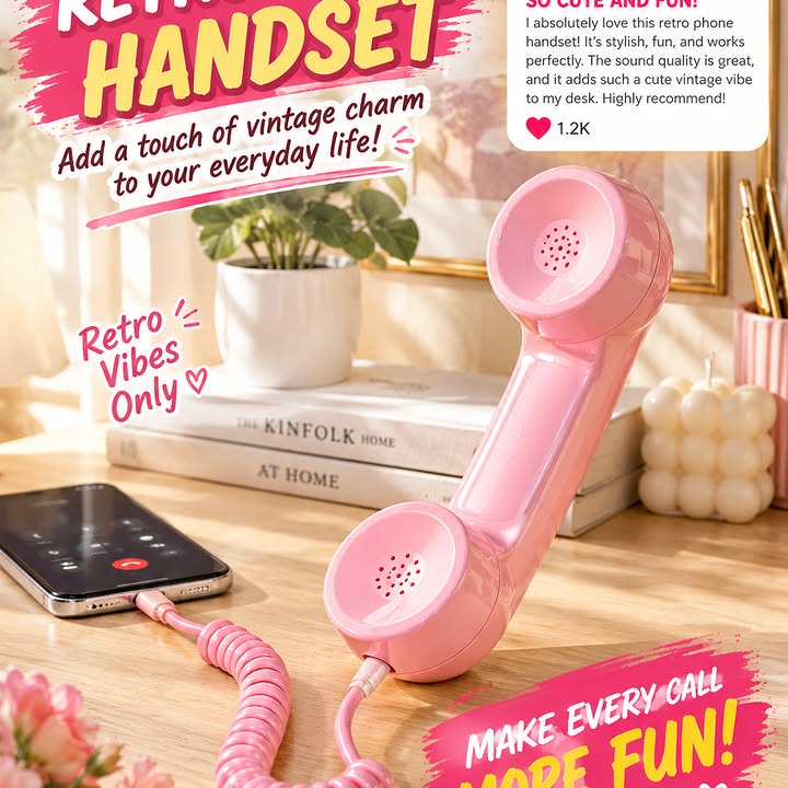 Diligentup Facebook ad: Vintage Select Phone Handset