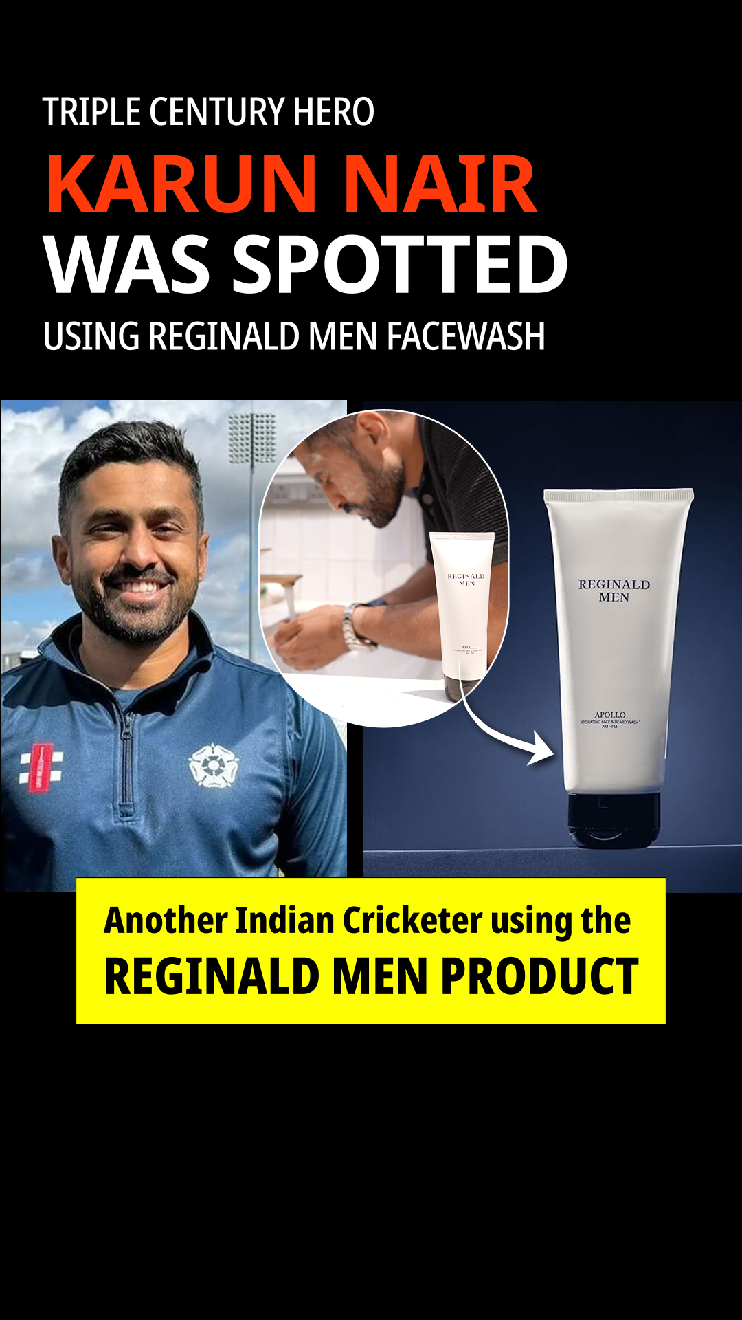 Reginald Men Facebook ad