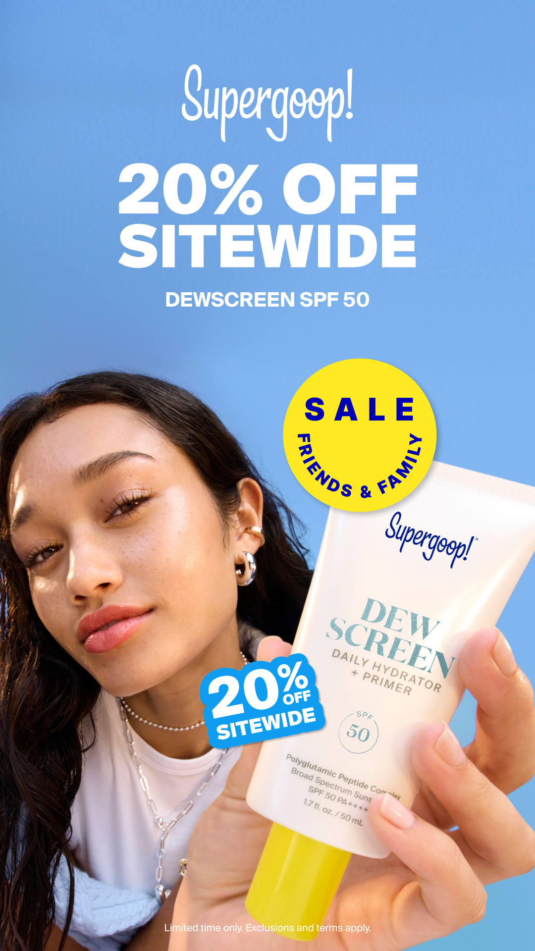 Supergoop Facebook ad