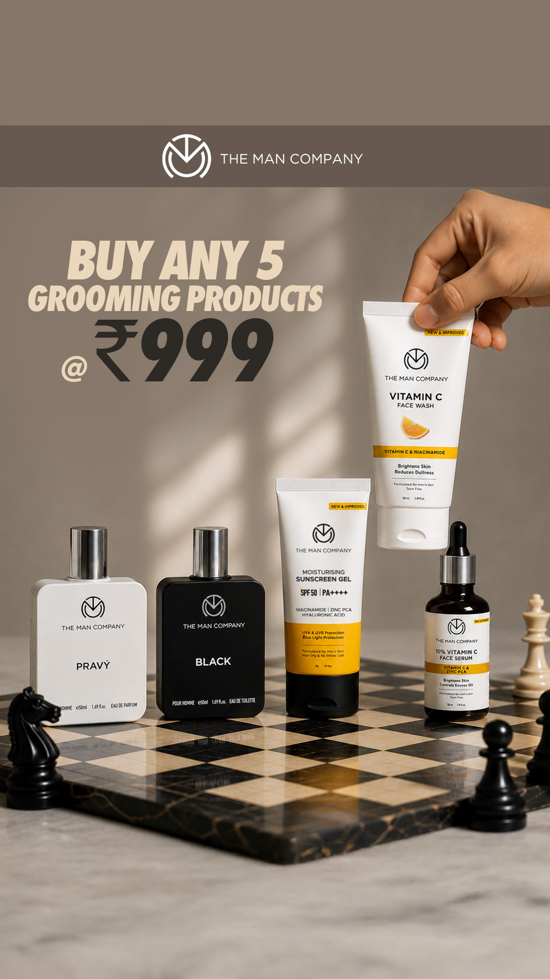 TheManCompany Facebook ad