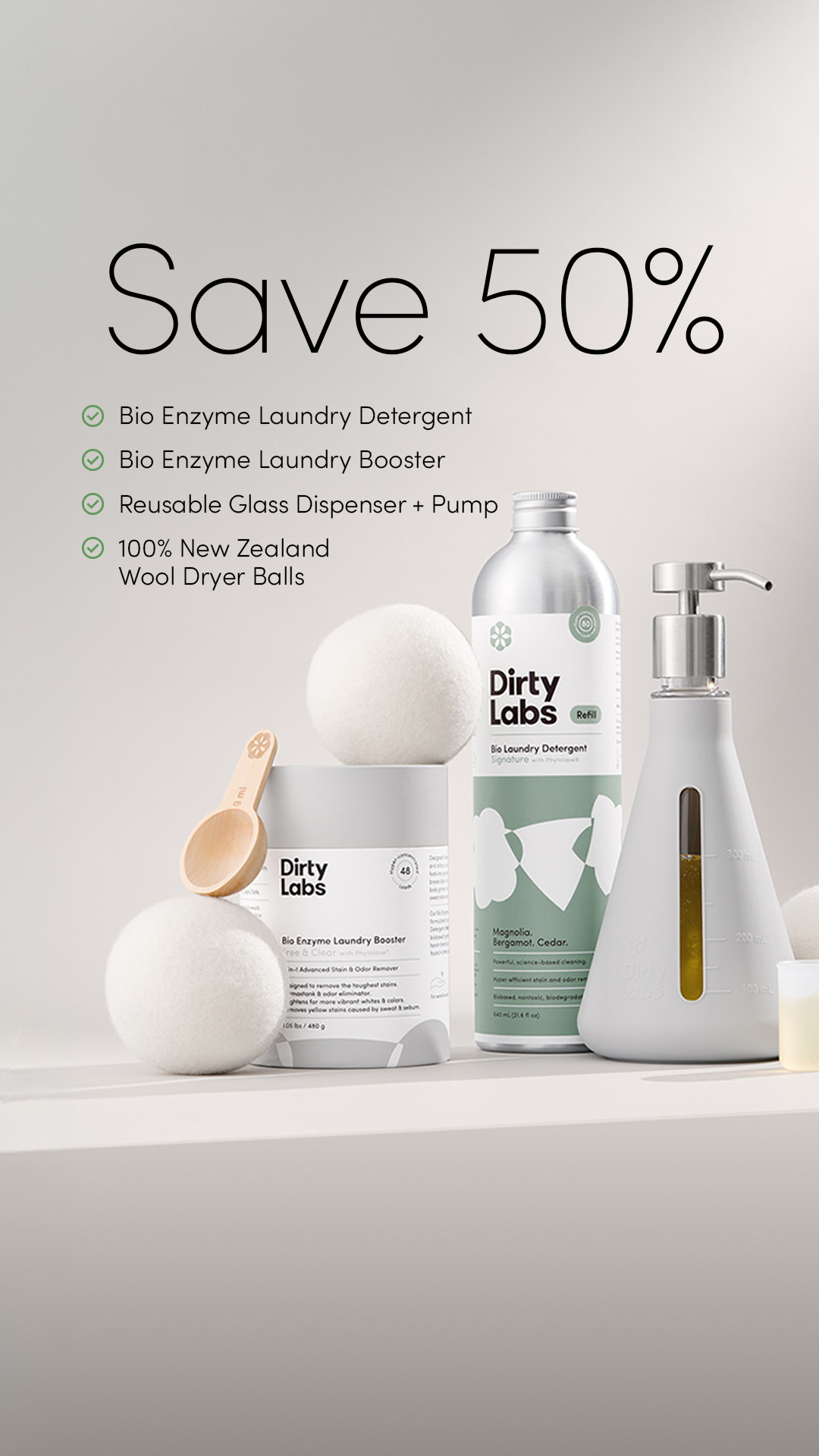 Dirty Labs Facebook ad