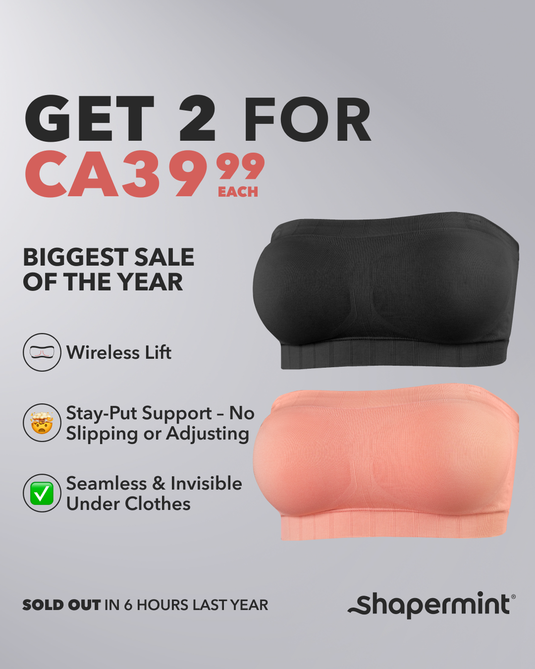 Shapermint Facebook ad