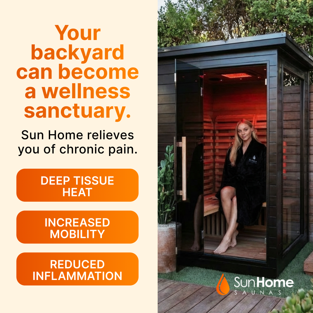 Sun Home Saunas Facebook ad