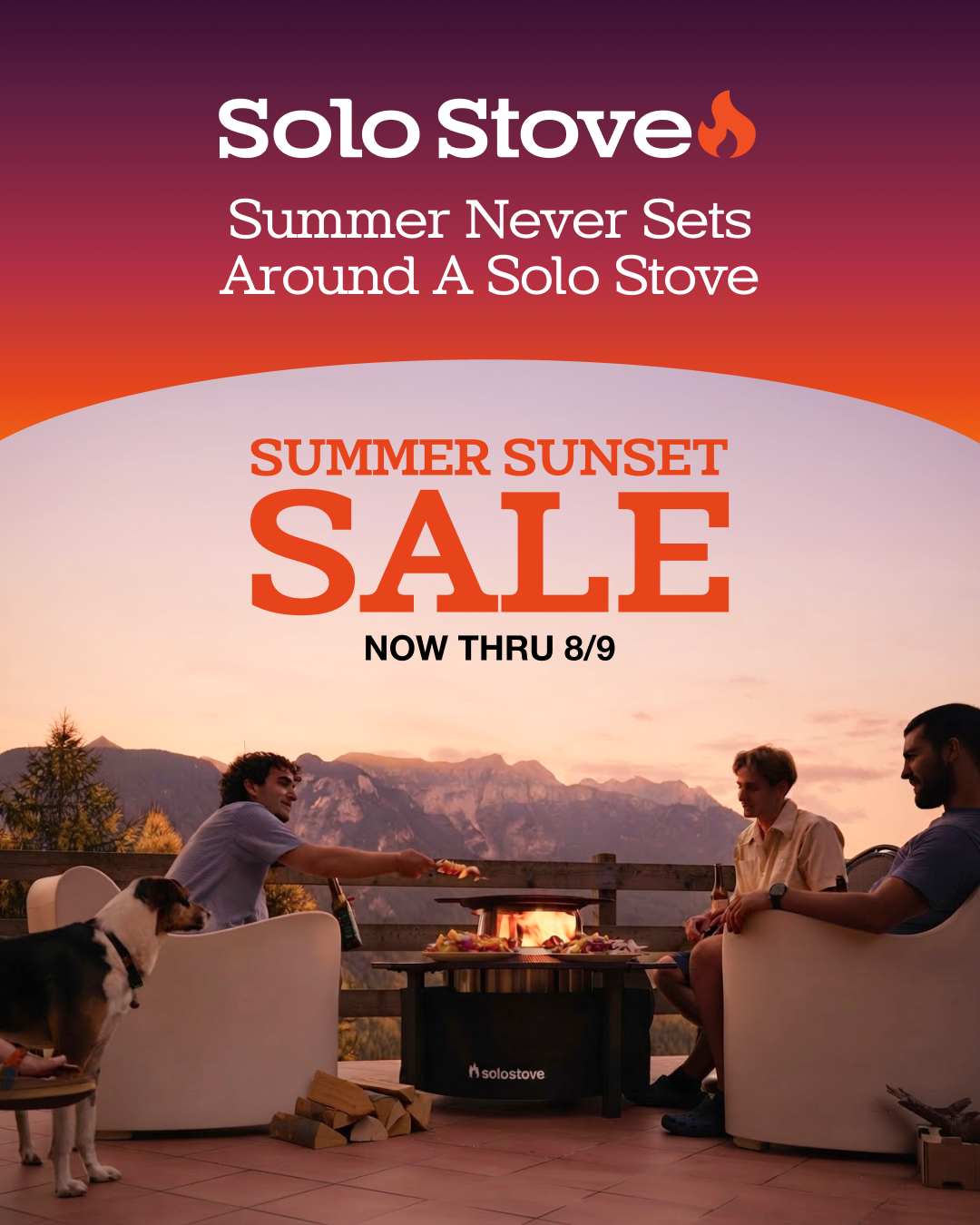 Solo Stove Facebook ad