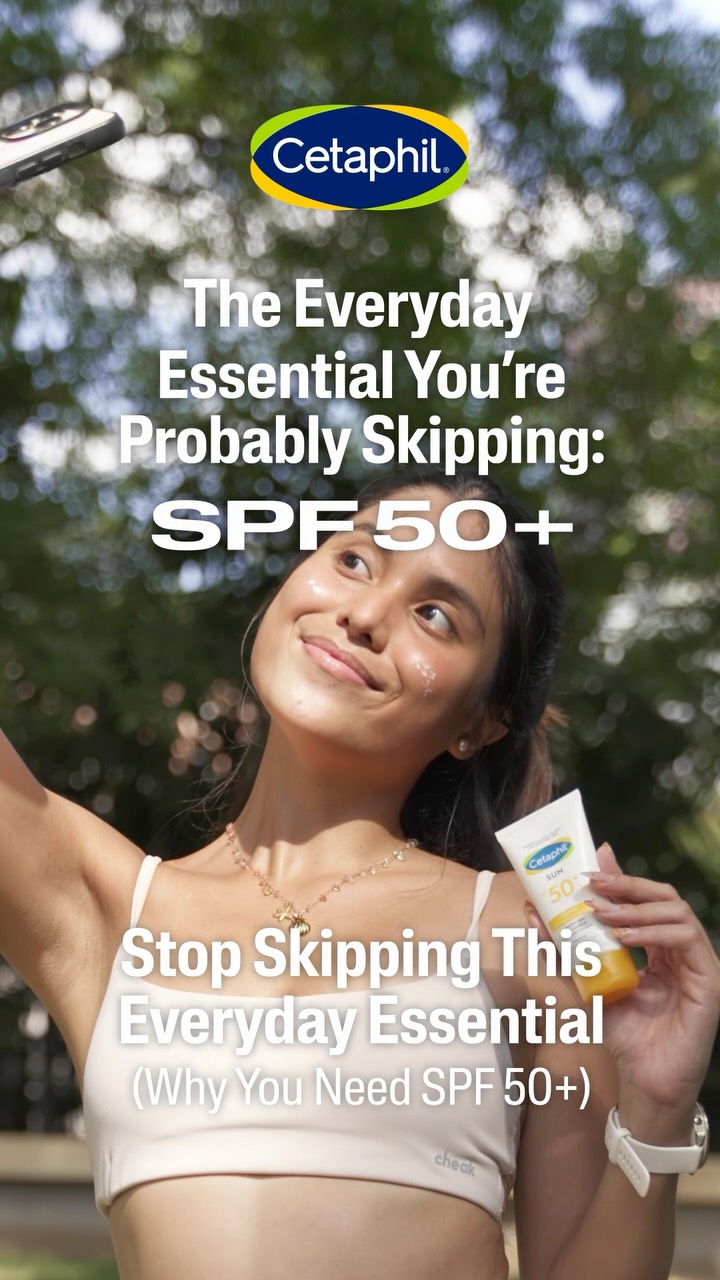 Cetaphil Facebook ad: Meet the daily UV protection for sensitive skin!