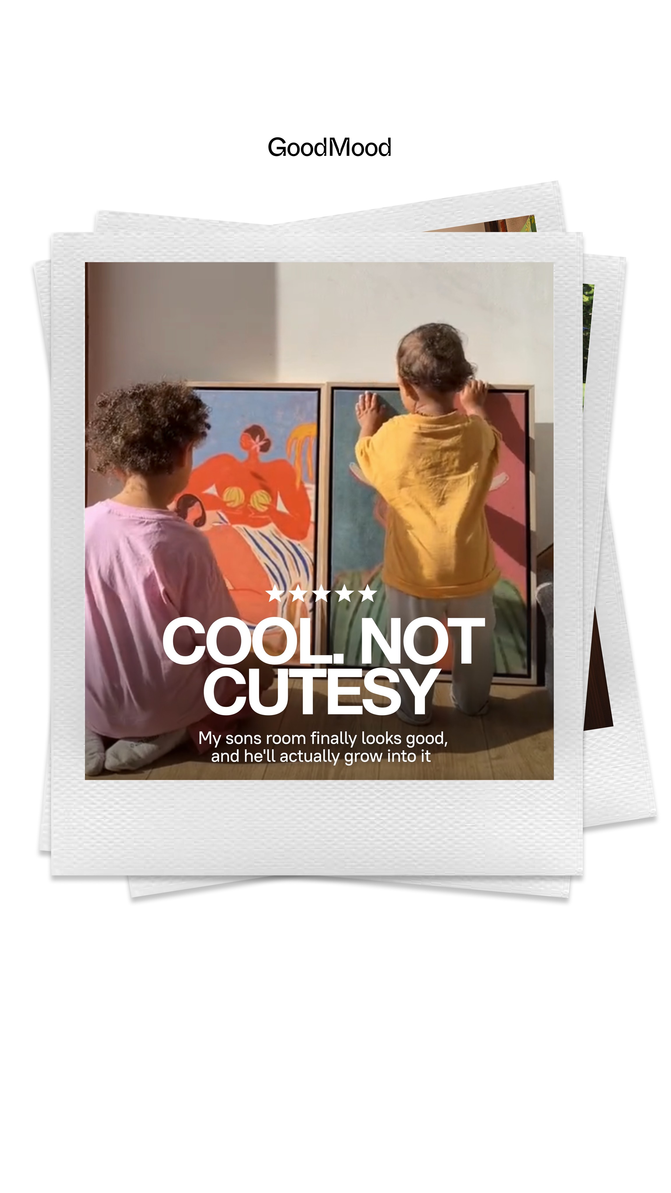 GoodMood Facebook ad