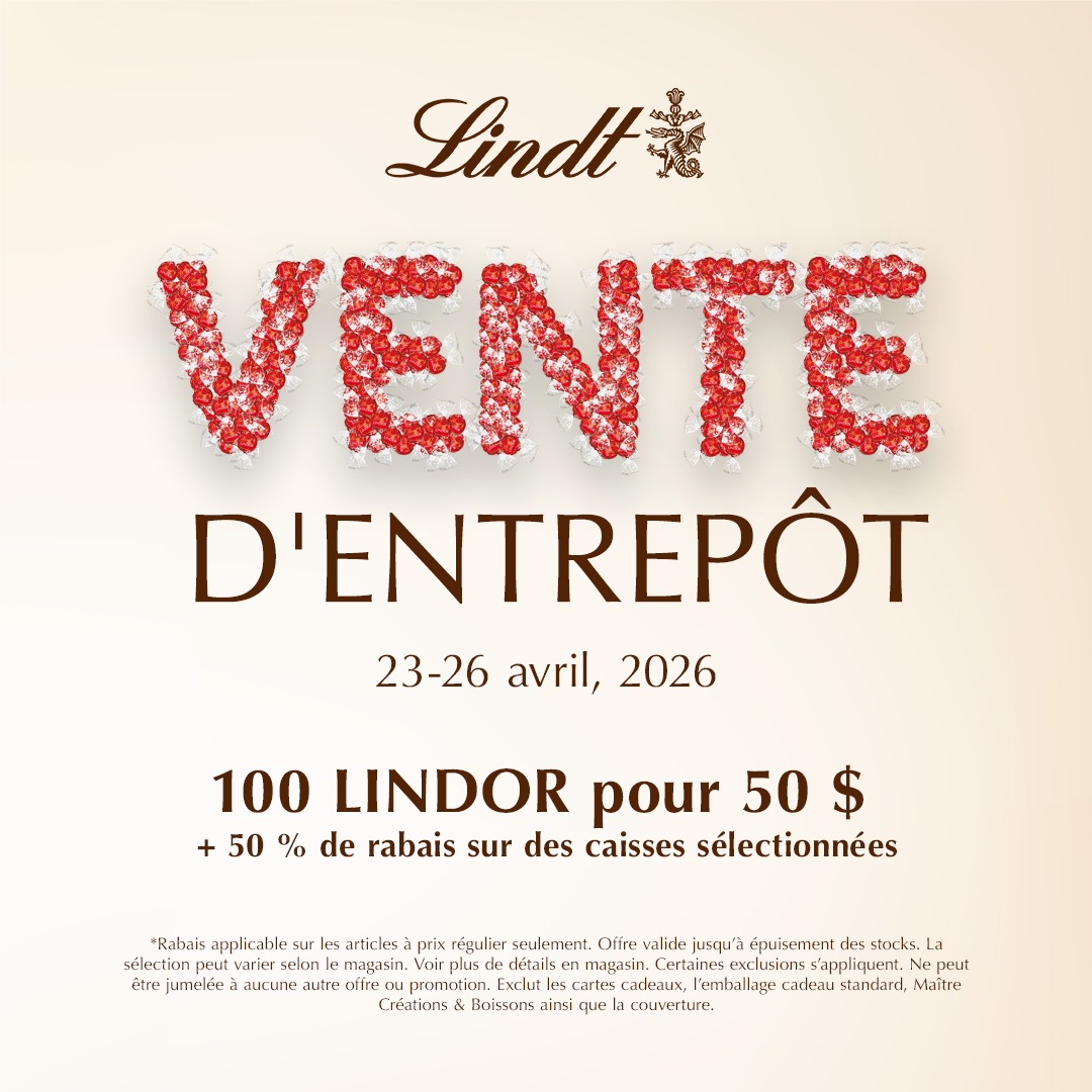 Lindt Facebook ad from Apr 23, 2026