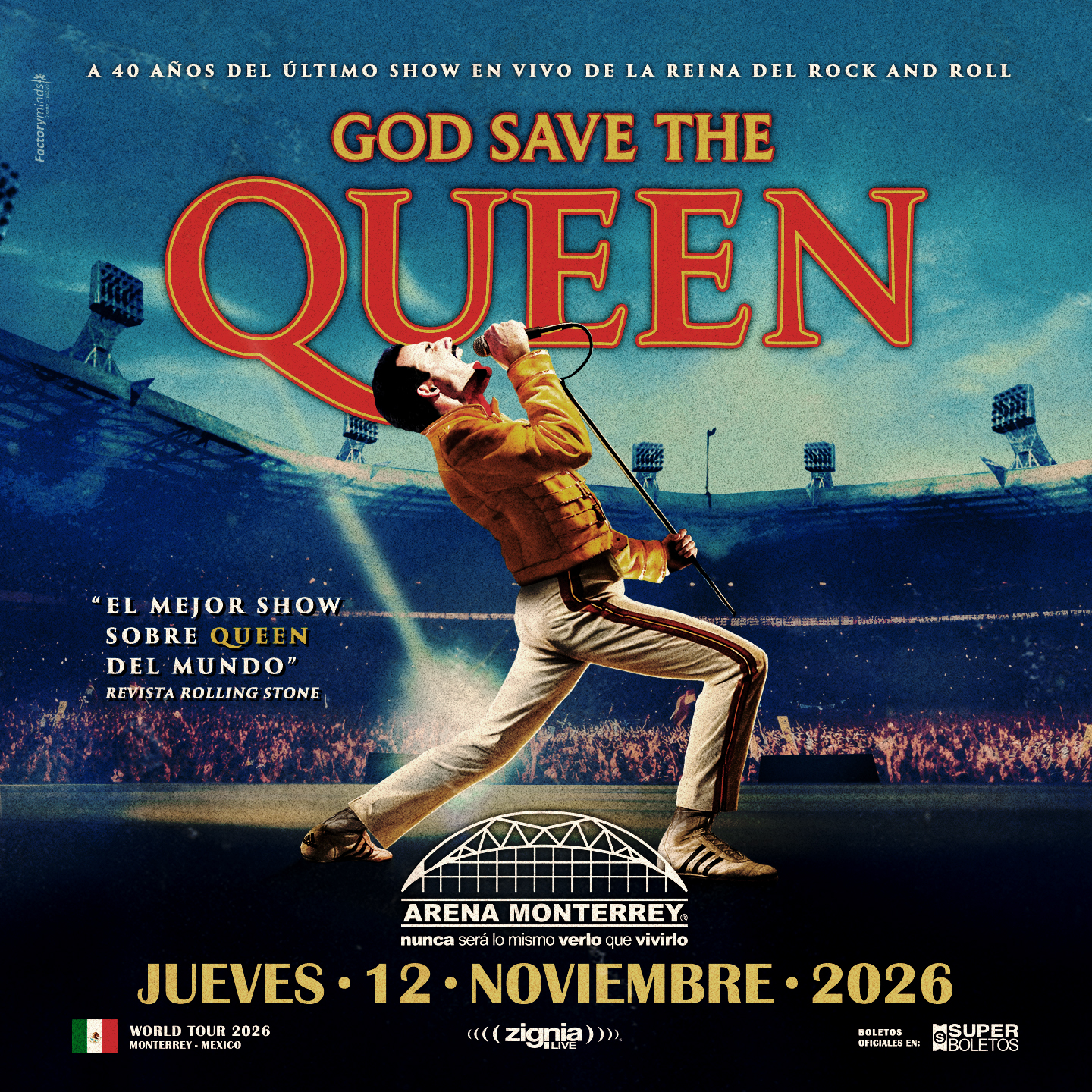 Dios Salve a la Reina Facebook ad