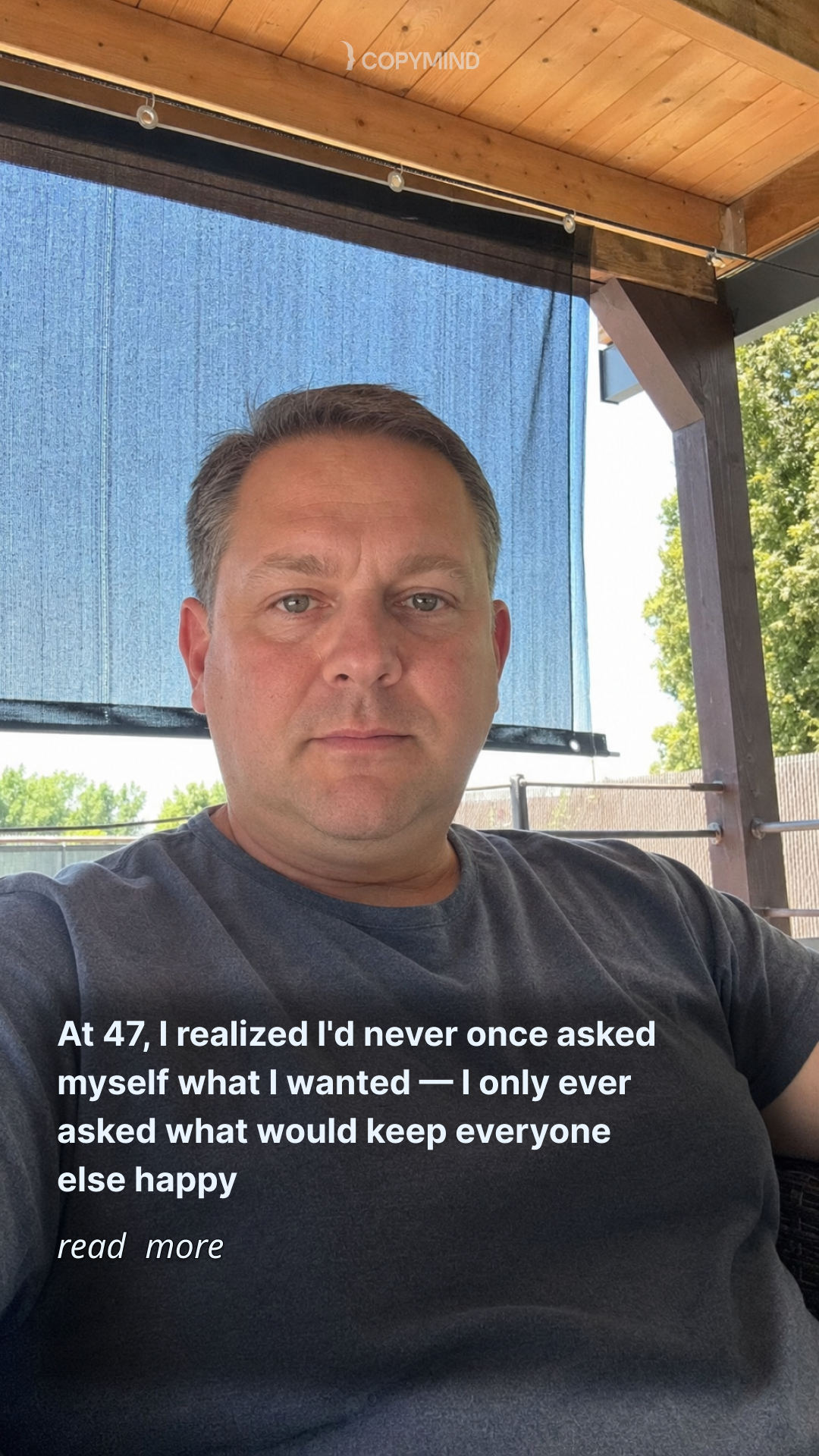 Copymind: AI twin for sel-reflection Facebook ad