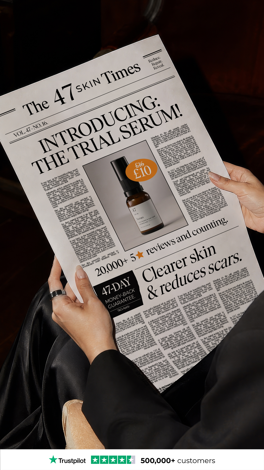 47Skin Facebook ad