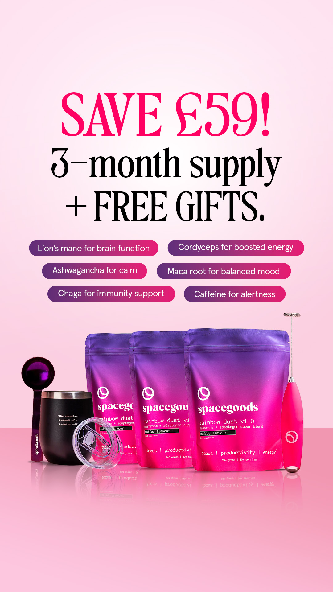 Spacegoods Facebook ad